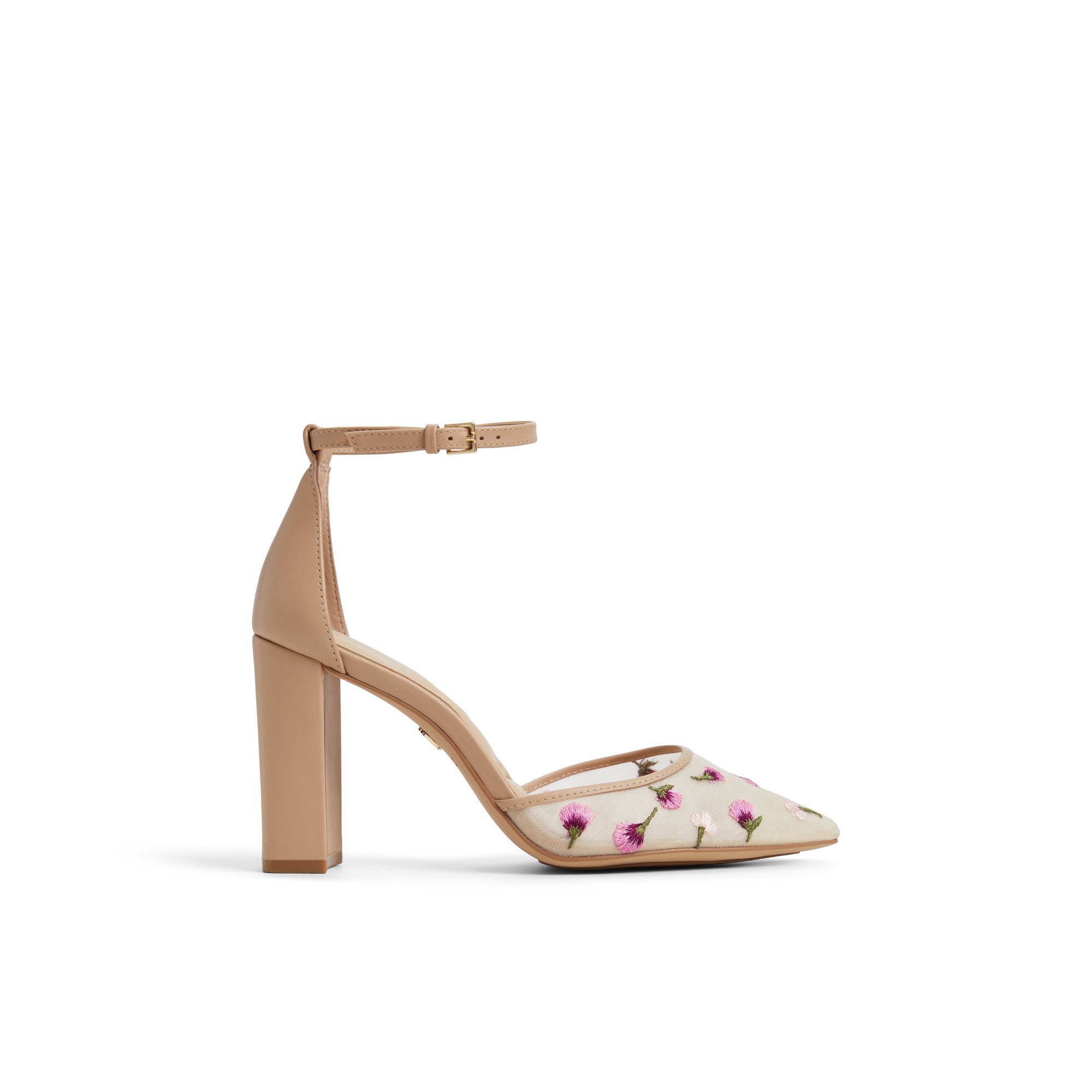 ALDO Faithana - Women's Block Heel - Multi Mesh Textile, Size 7.5