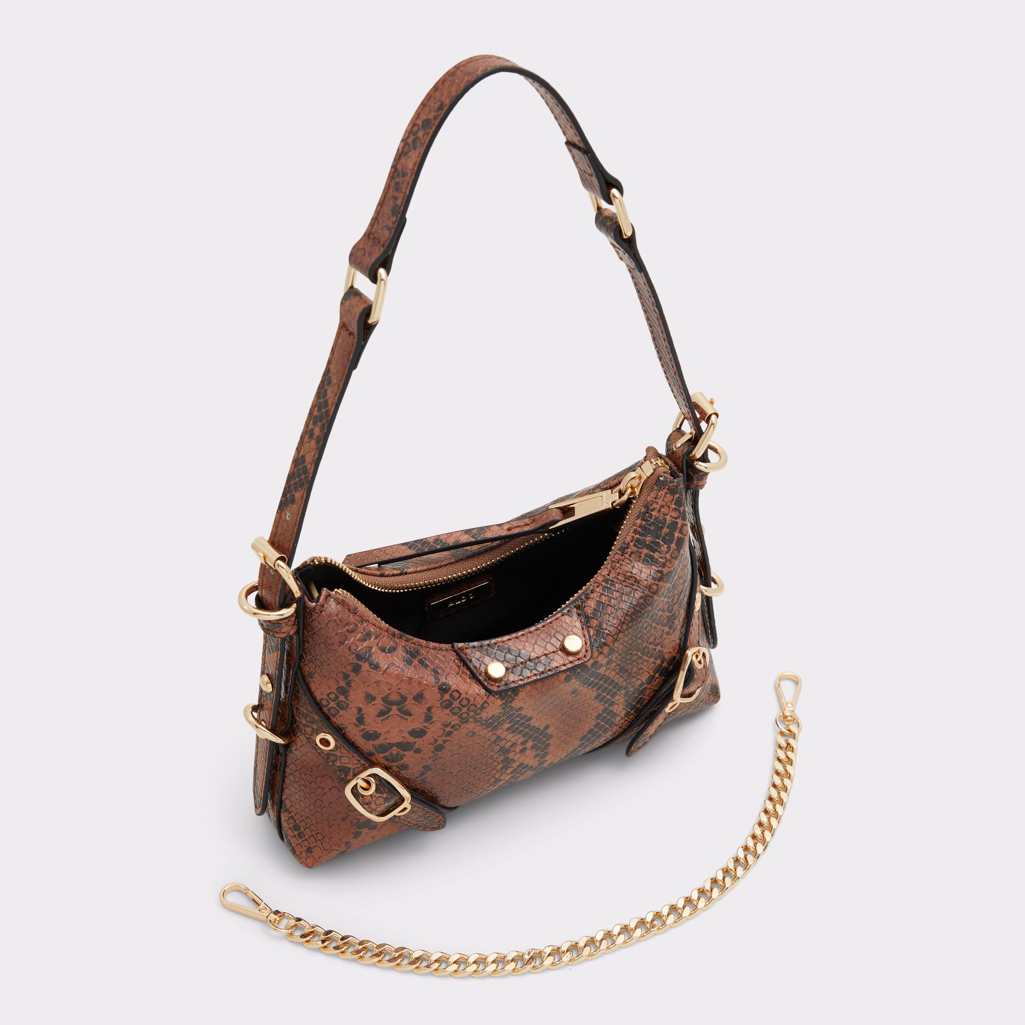 Farelix Brown Multi Women's Shoulder Bags | ALDO US