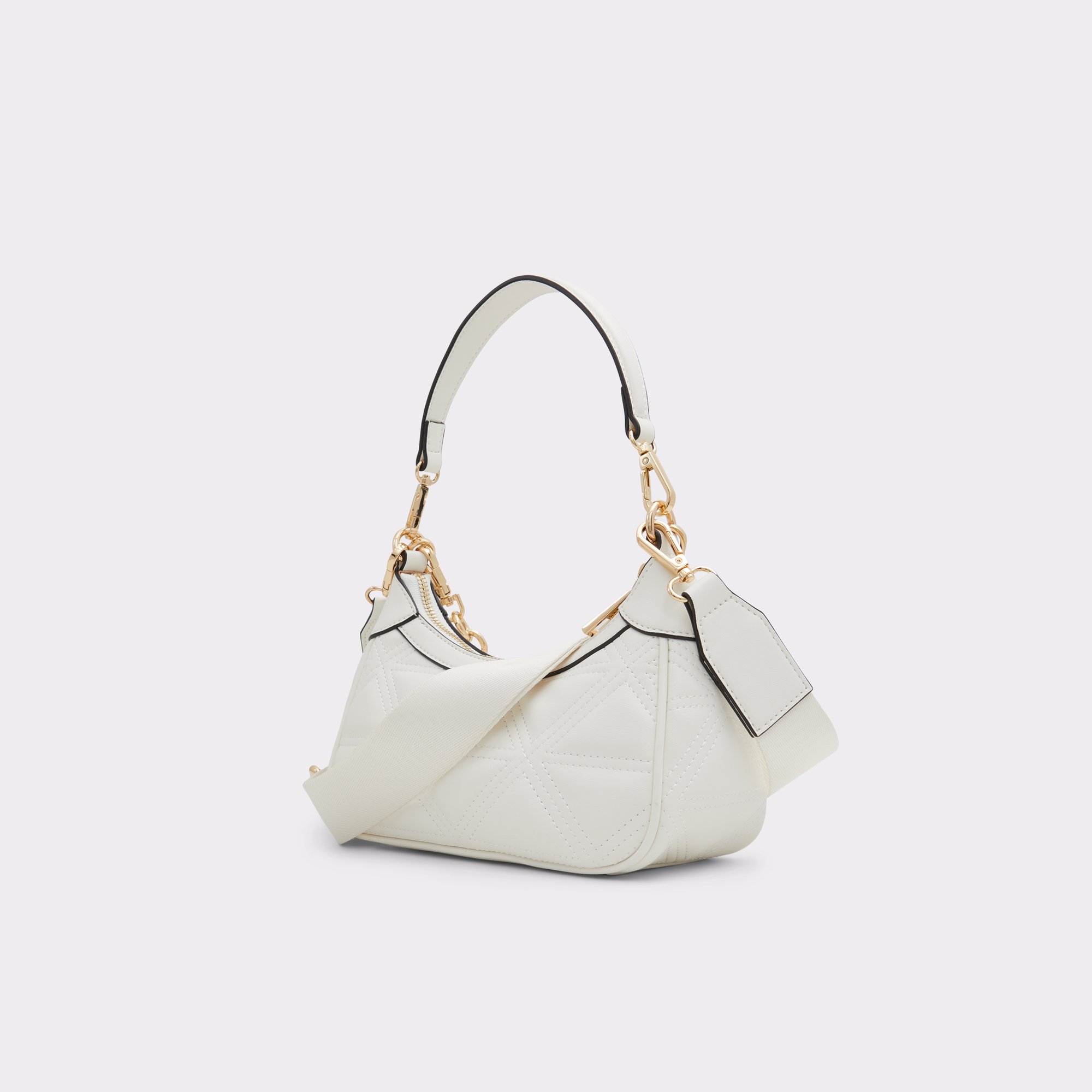 Faux fur handbag ALDO White in Faux fur - 22578434