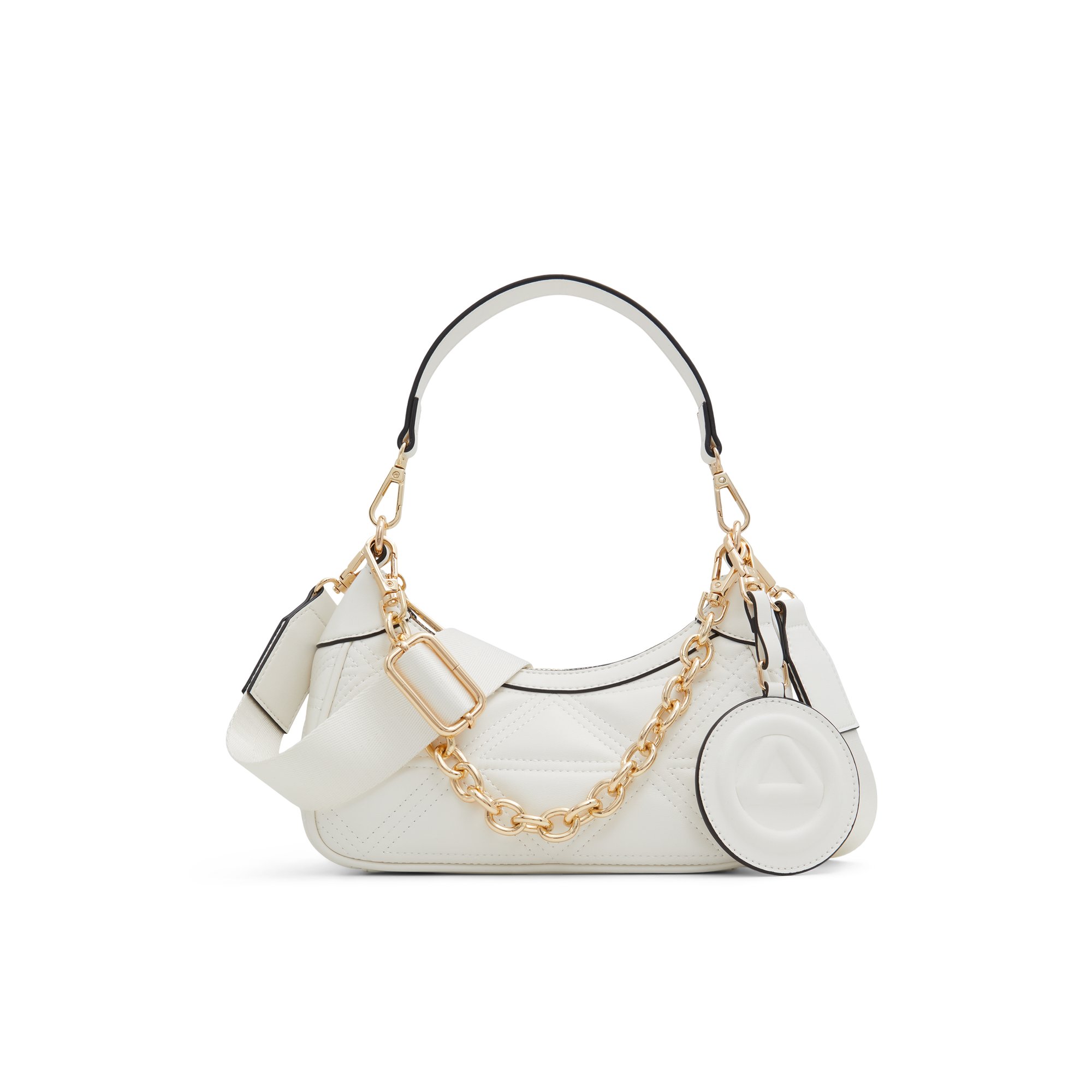 ALDO Ferventtx - Women's Shoulder Bag Handbag - White