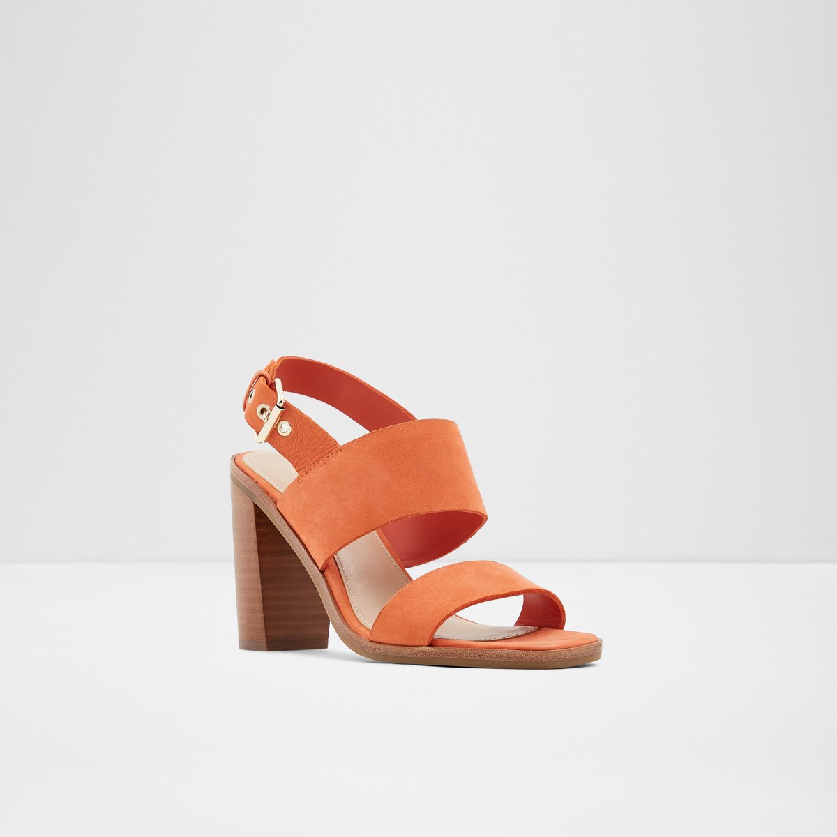 aldo orange heels