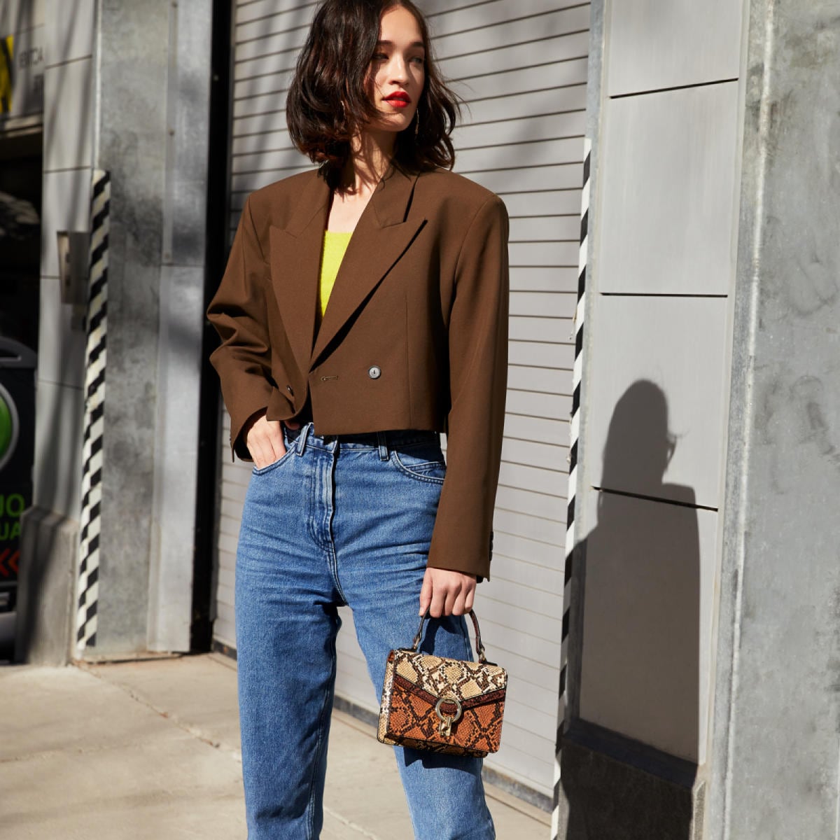 aldo denim bag
