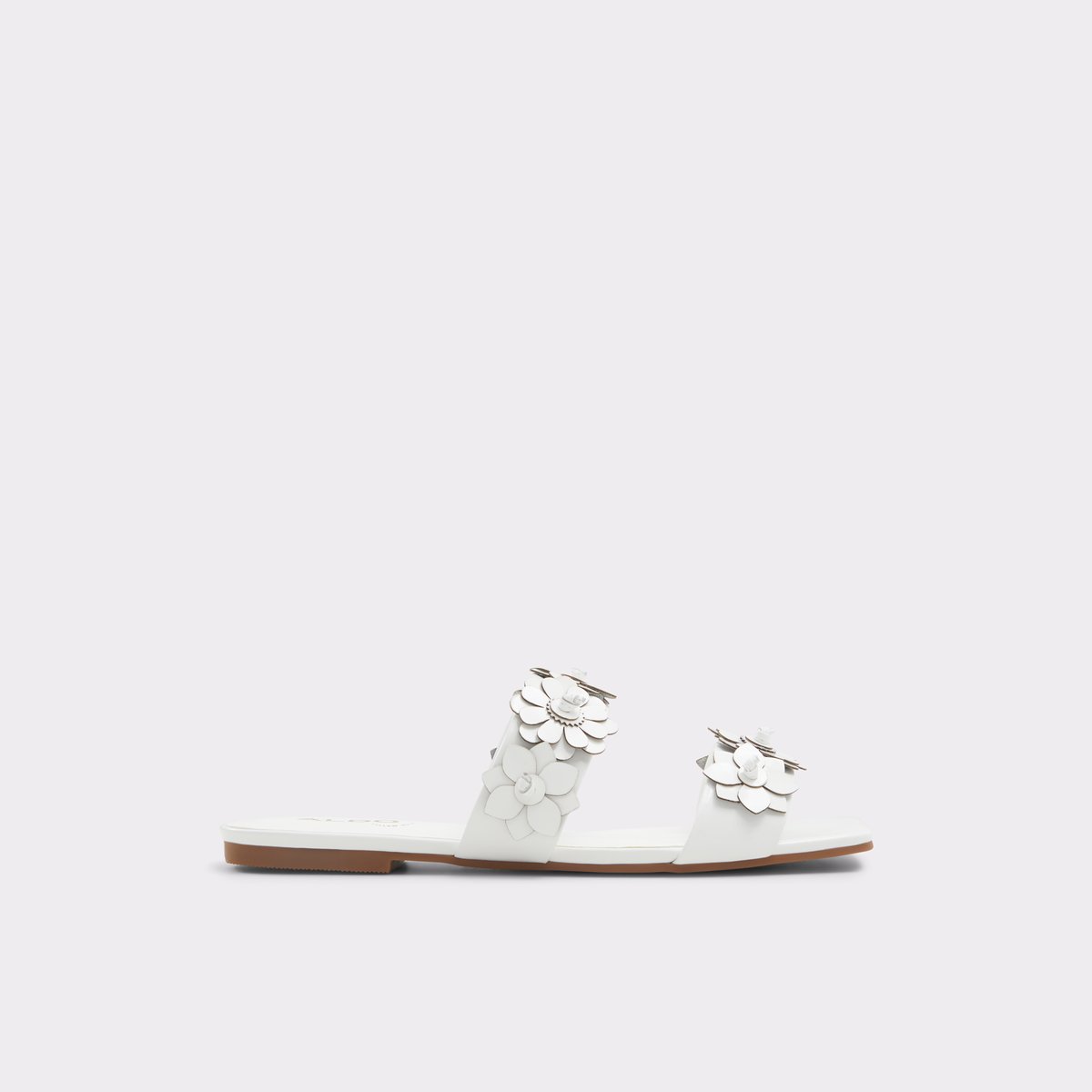 Fiore White/Bone Women's Flat Sandals | ALDO Canada