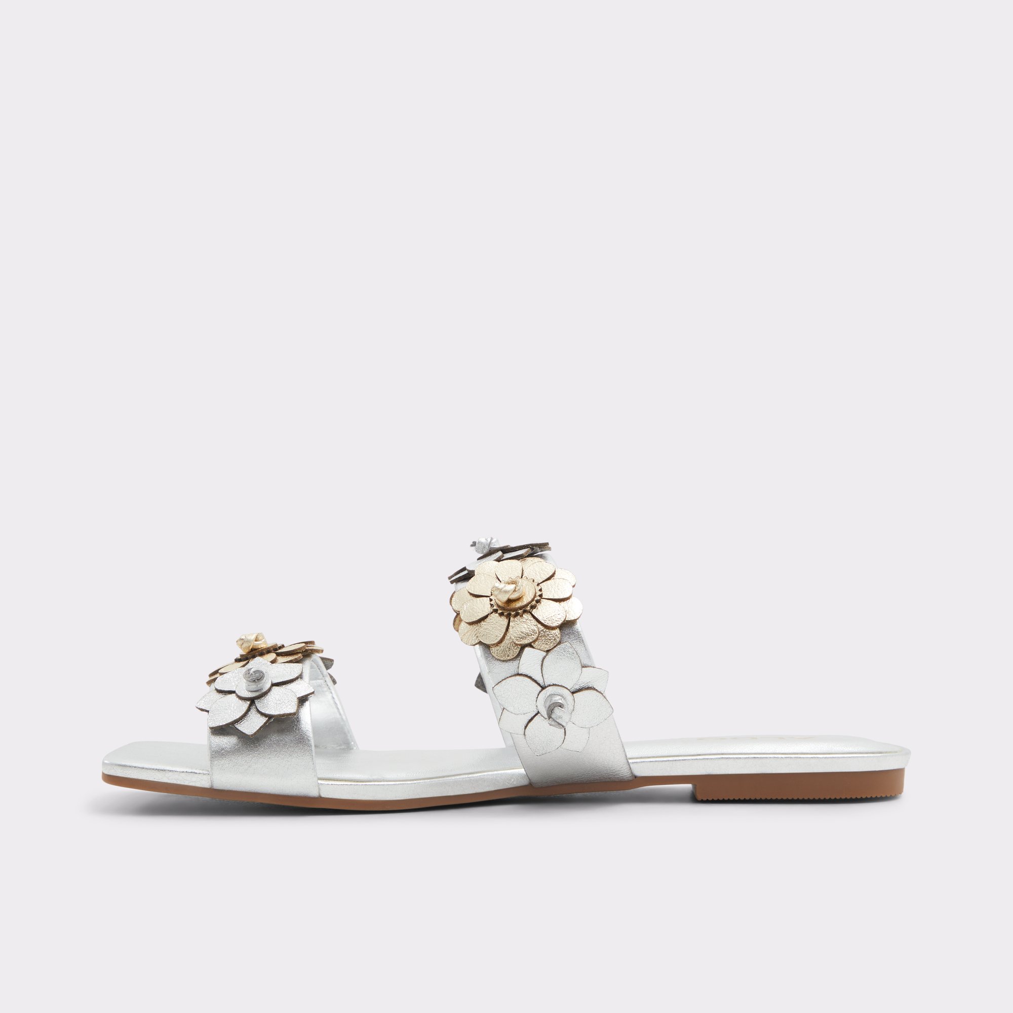 Fiore Metallic Multi Women's Flat Sandals | ALDO Canada