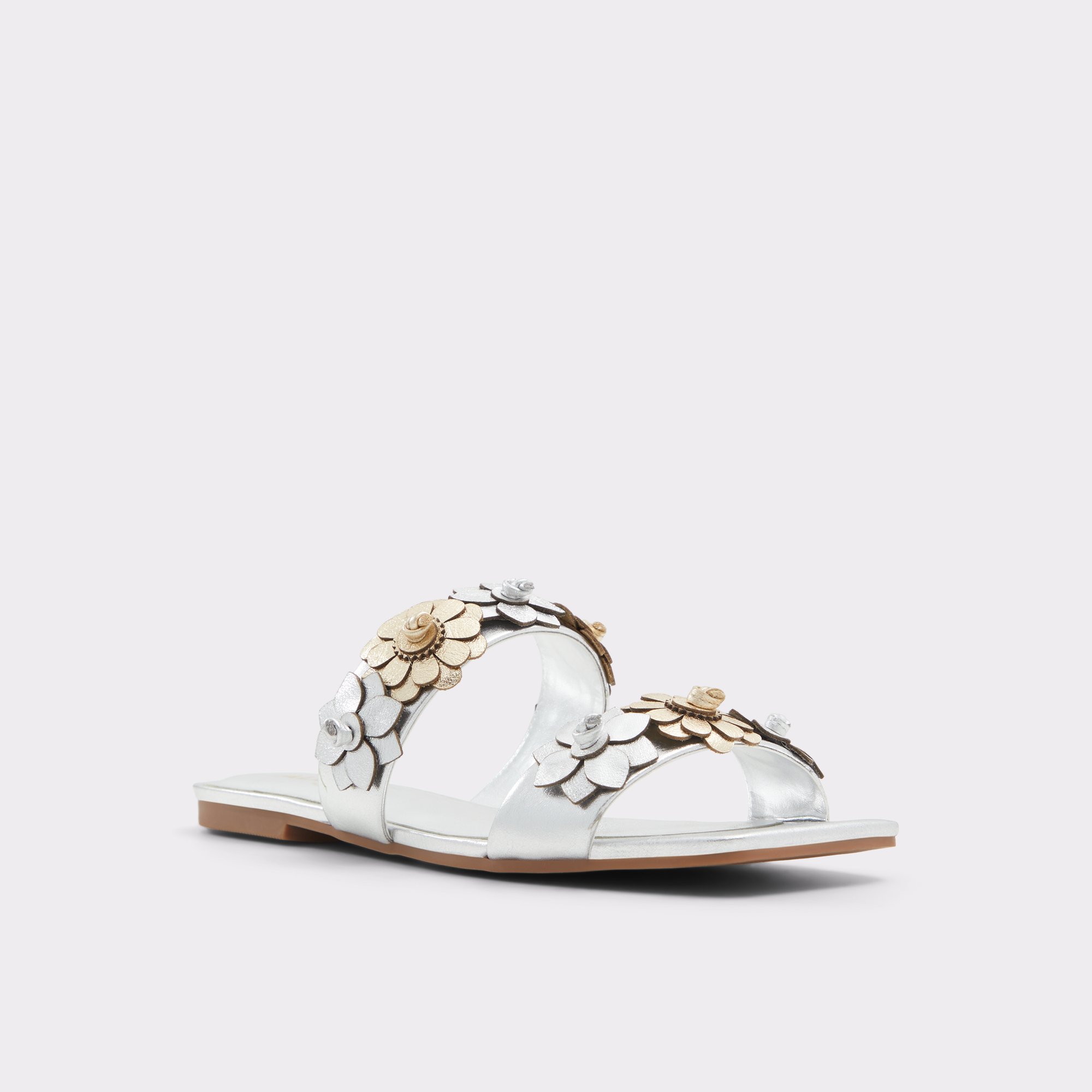 Fiore Metallic Multi Women's Flat Sandals | ALDO Canada