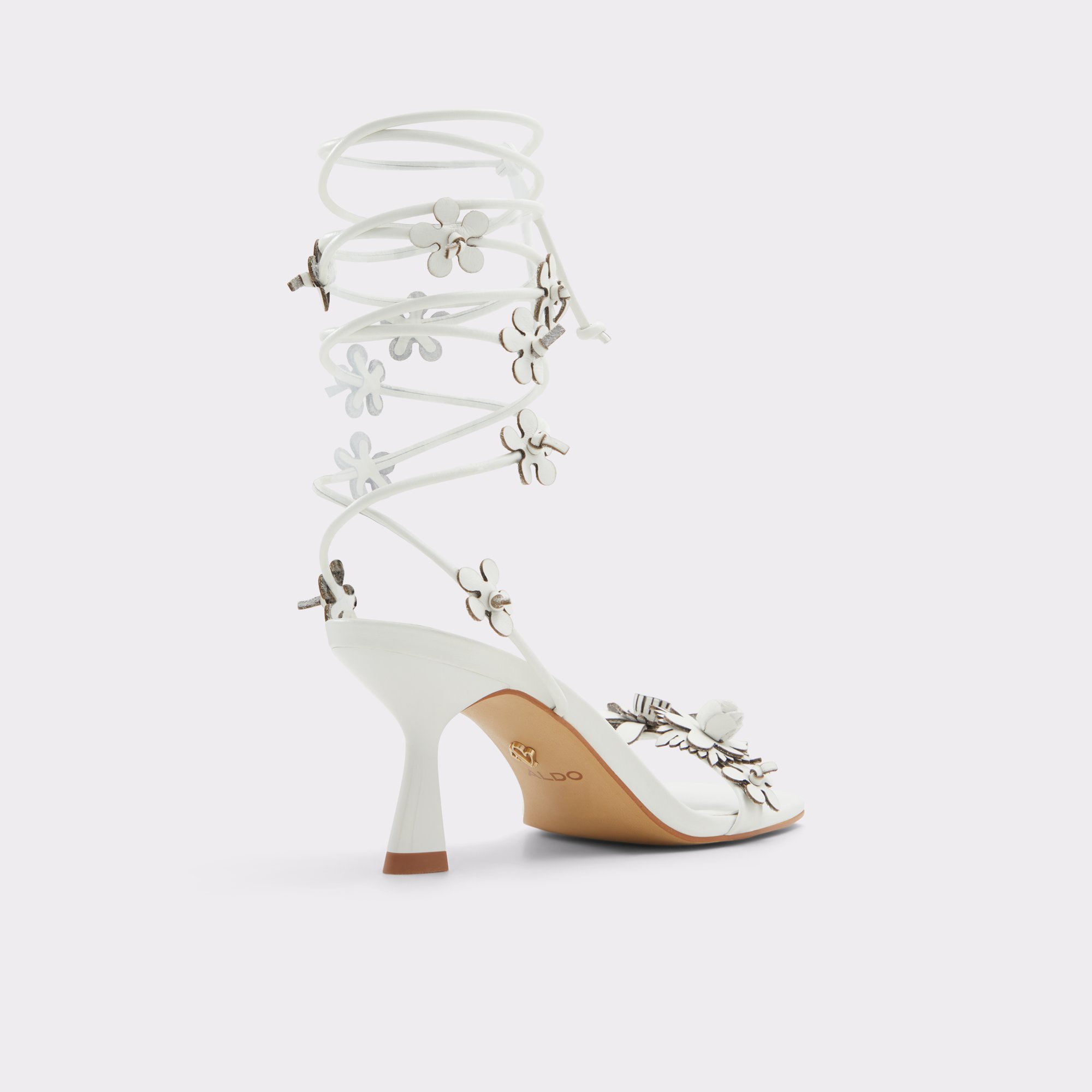 Fiorela White/Bone Women's Strappy sandals | ALDO US