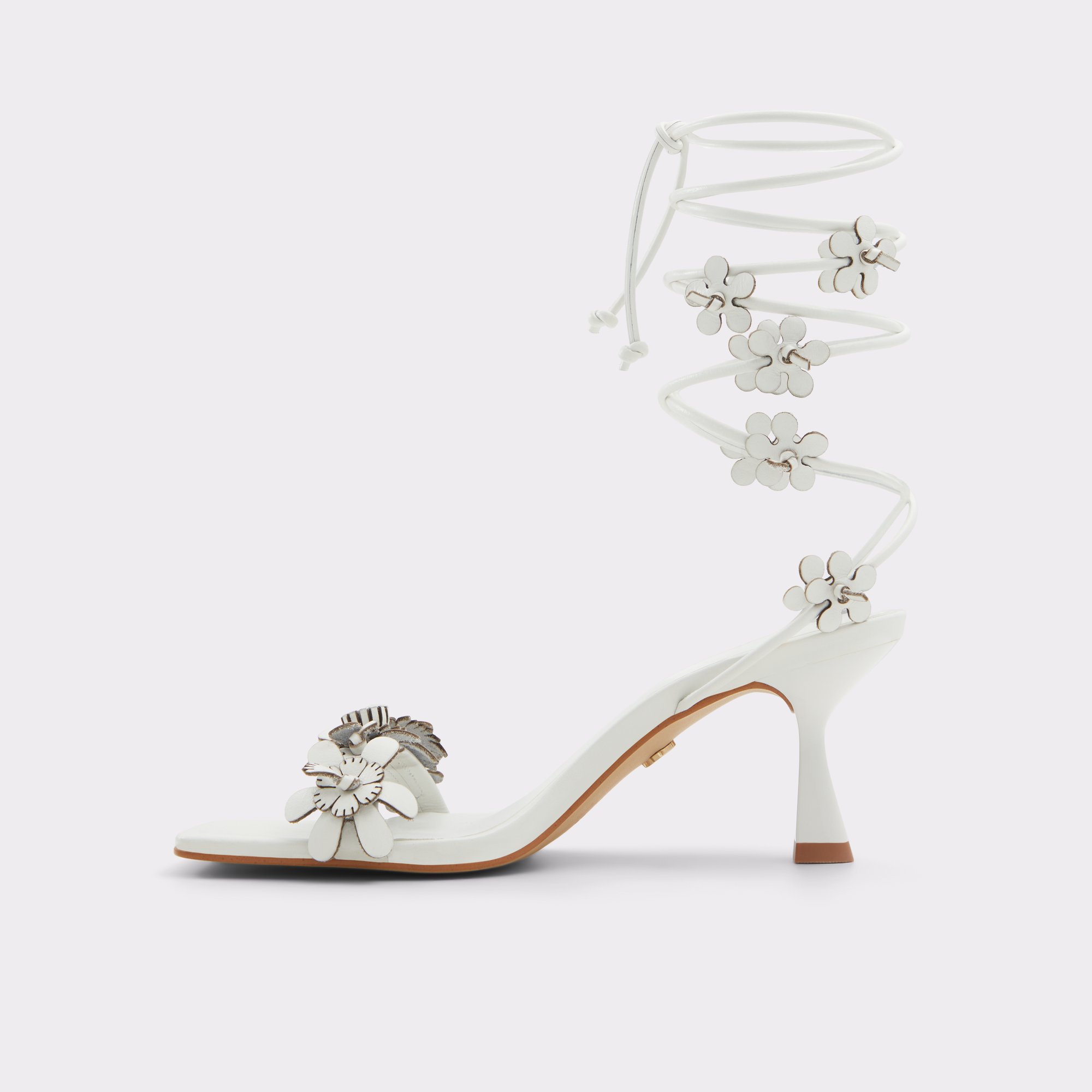 Fiorela White/Bone Women's Strappy sandals | ALDO US
