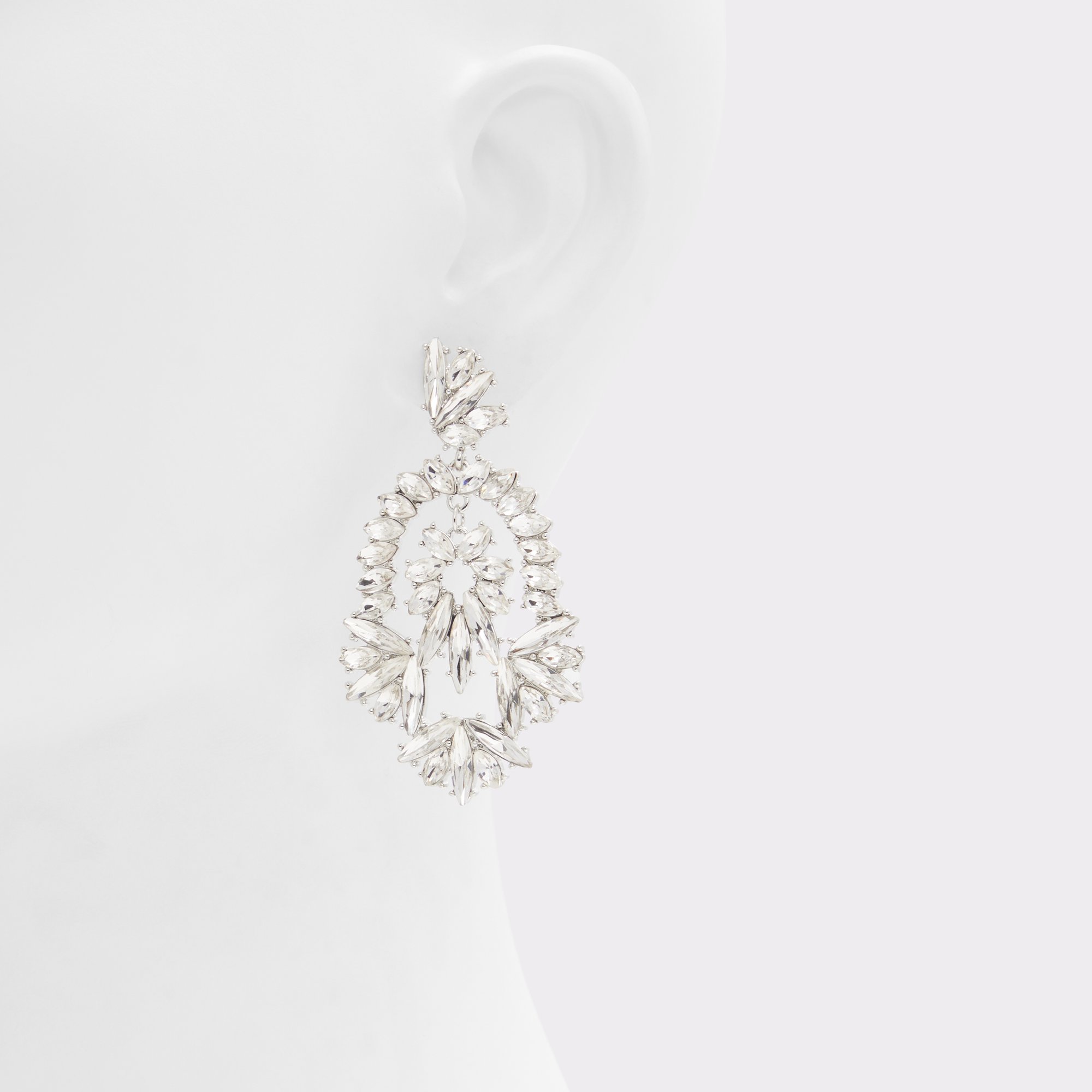 Fitzalan Silver/Clear Multi Women's Earrings | ALDO Canada