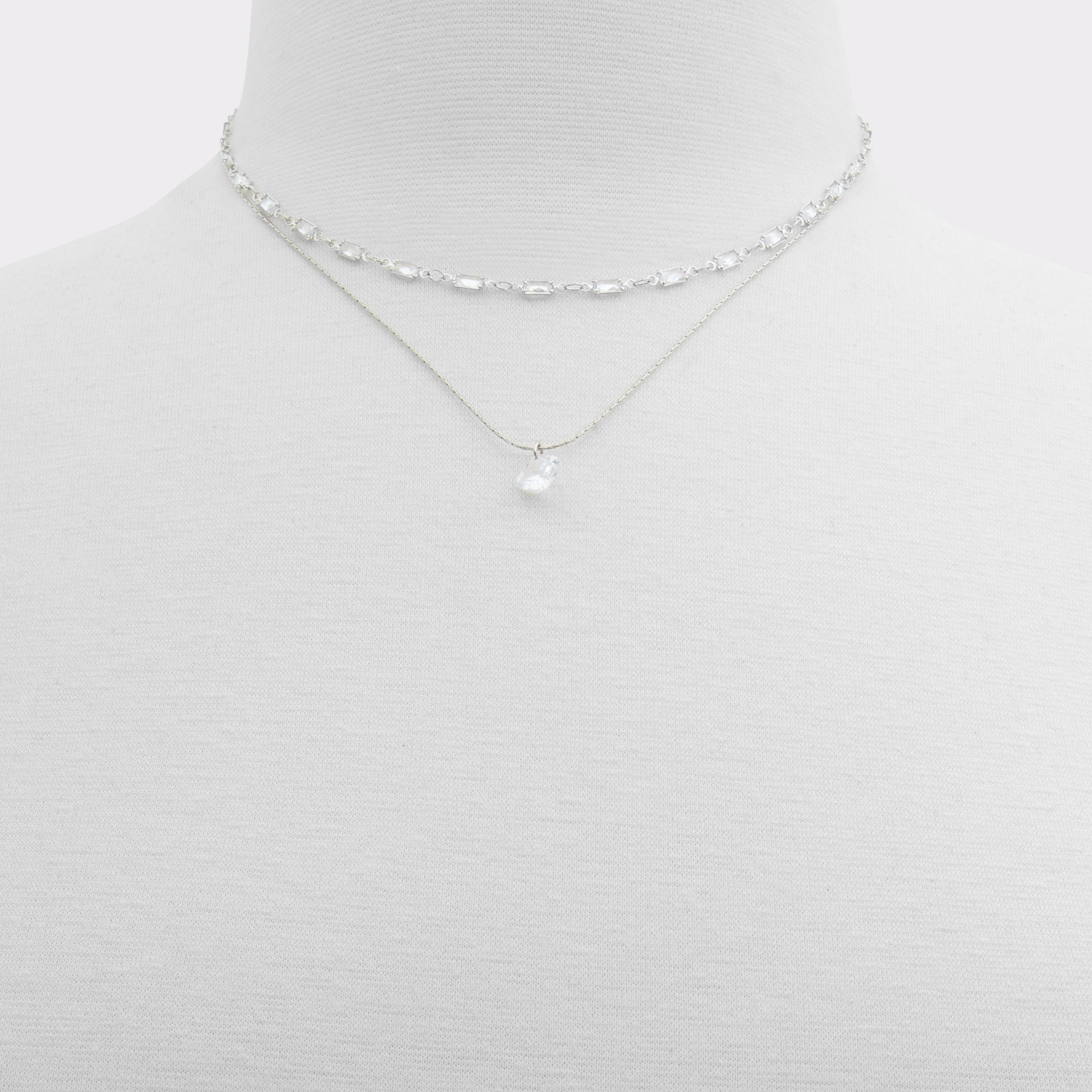 Flein Silver/Clear Multi Women's Necklaces | ALDO Canada