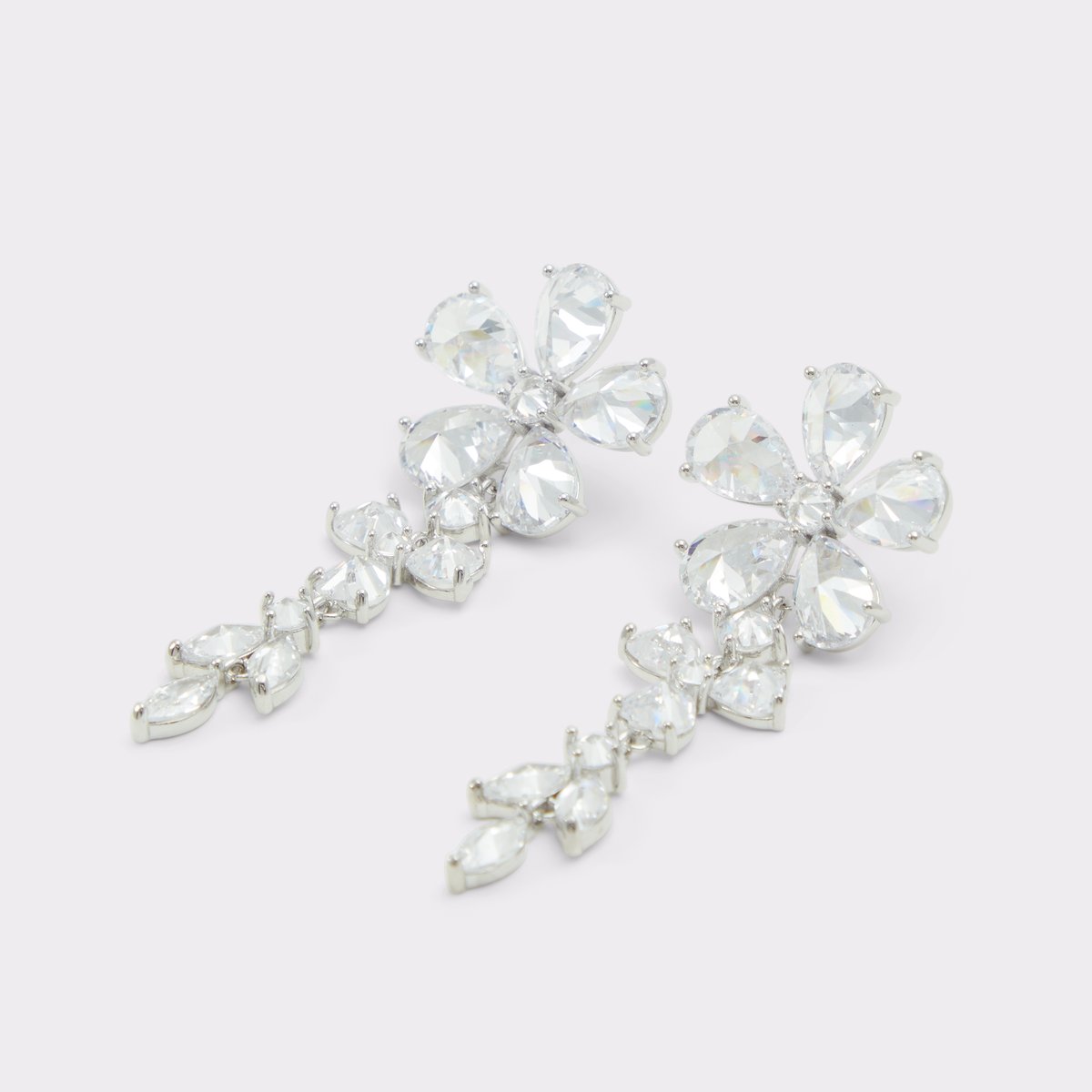 Florerance Silver/Clear Multi Women's Earrings | ALDO US