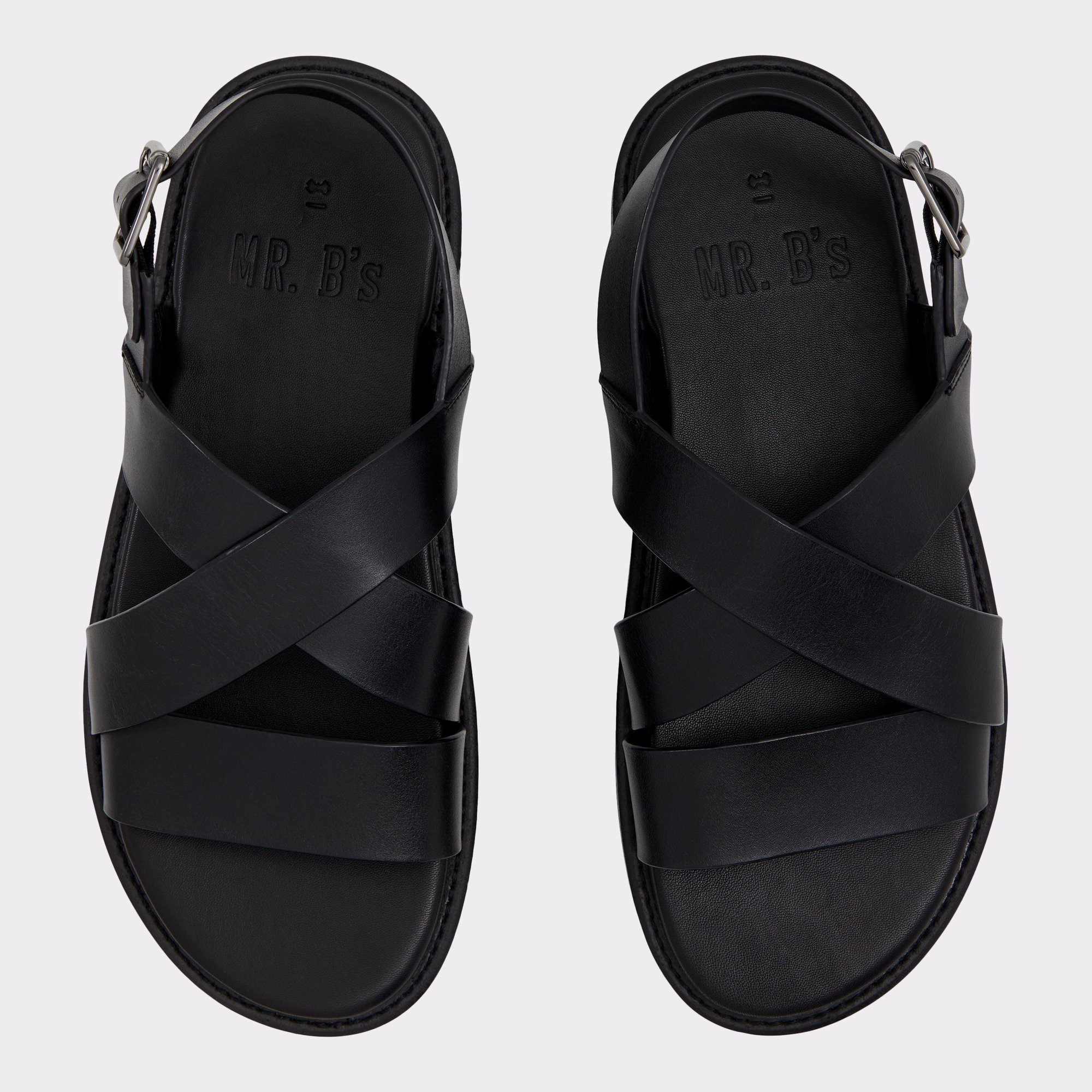 Fredo Black Men's Sandals & Slides | ALDO Canada