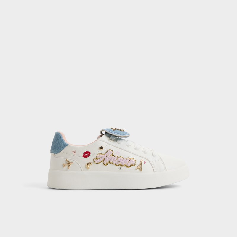 Frenchie zapatos deportivo de mujer – 6, blanco