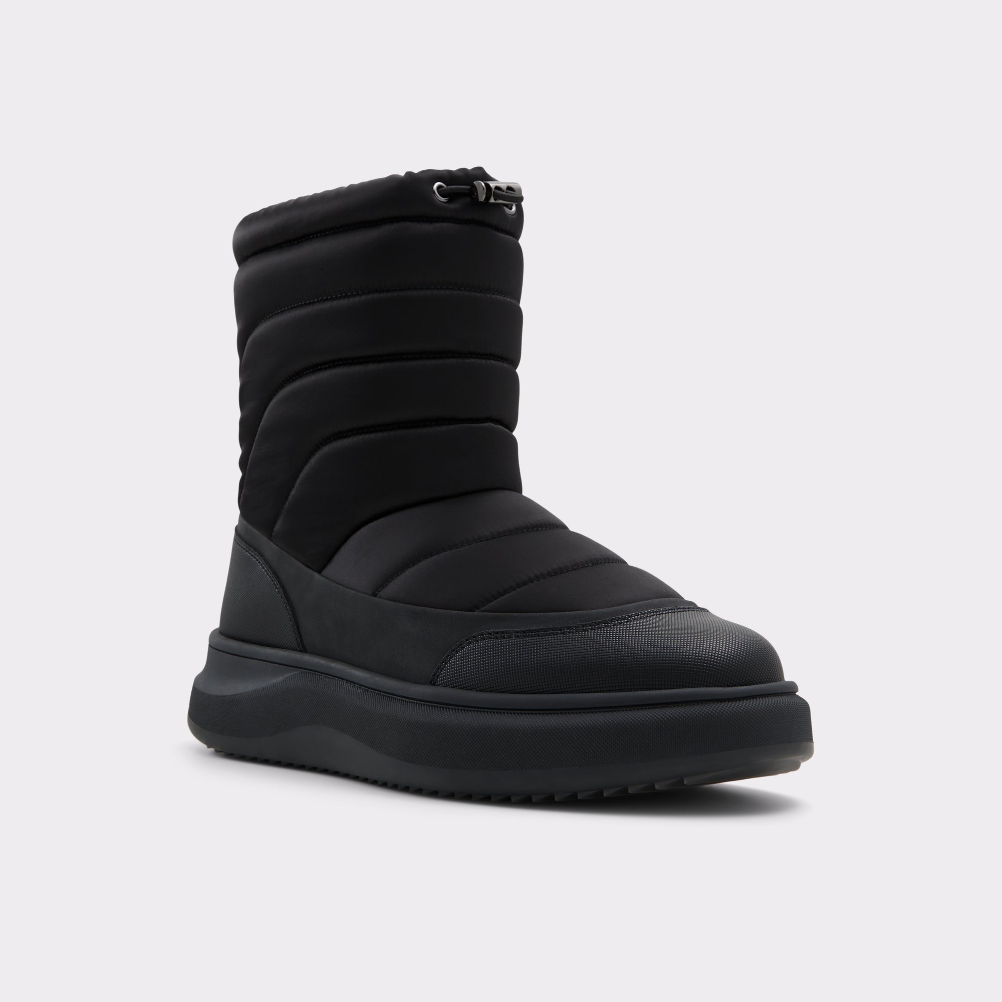 Fucino Black Textile Quilting Men's Casual boots | ALDO US