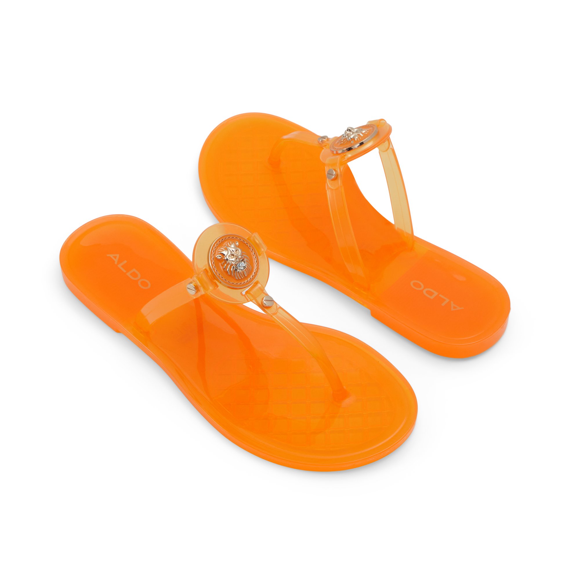 ALDO Gannaelden - Women's Sandals Flats - Orange