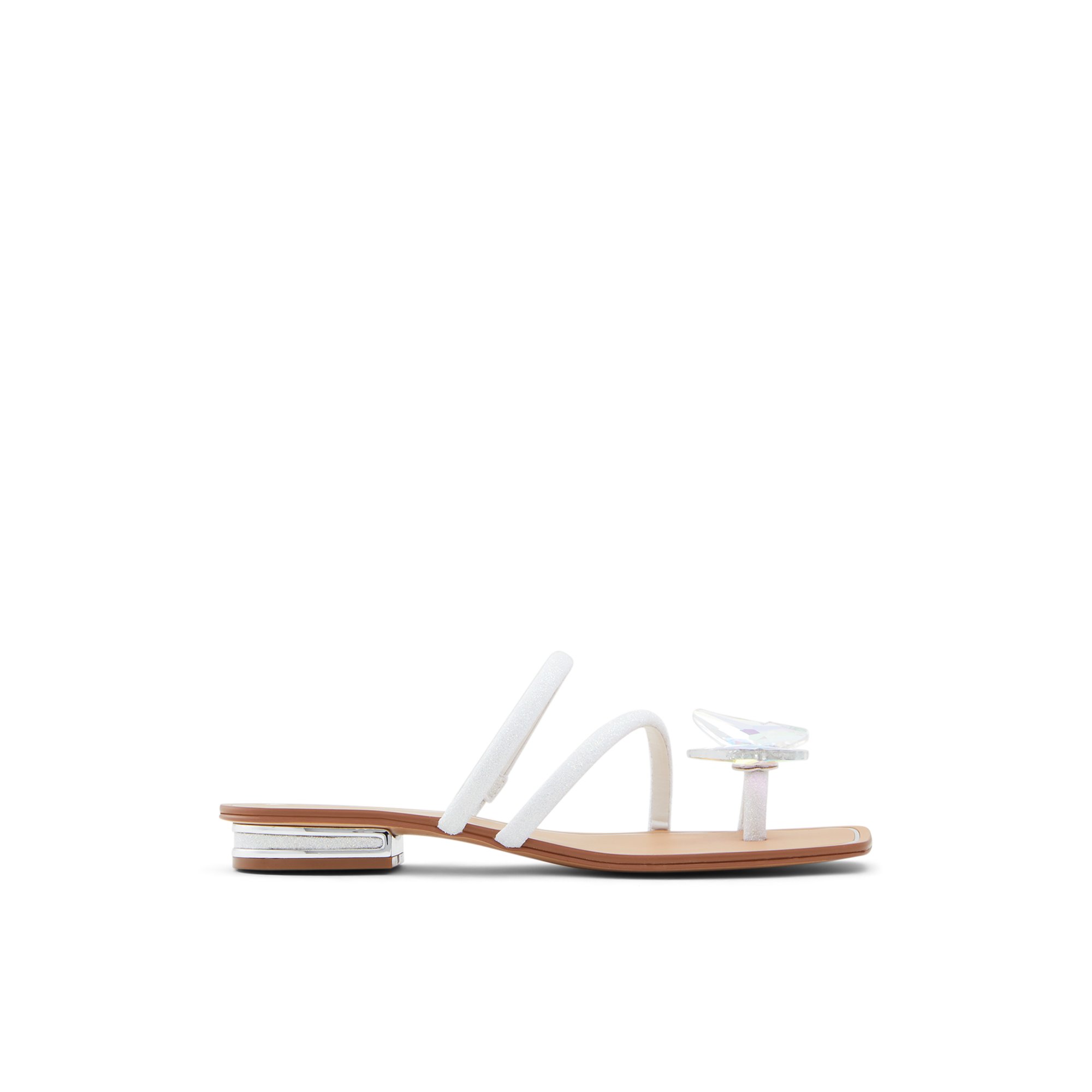 ALDO Garberia - Women's Flat Sandals - Metallic