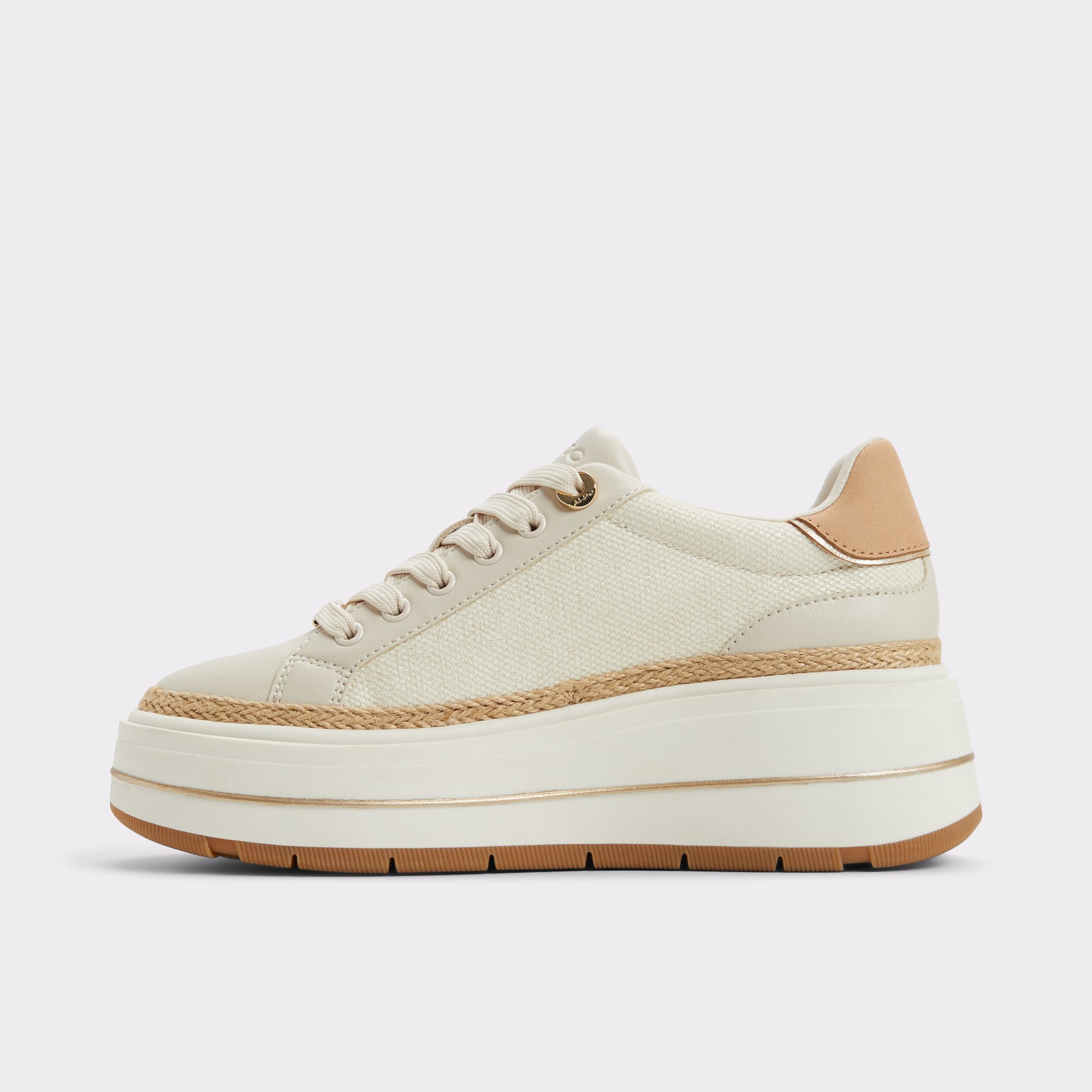Garelia Cream Women's Platform and wedge sneakers | ALDO US
