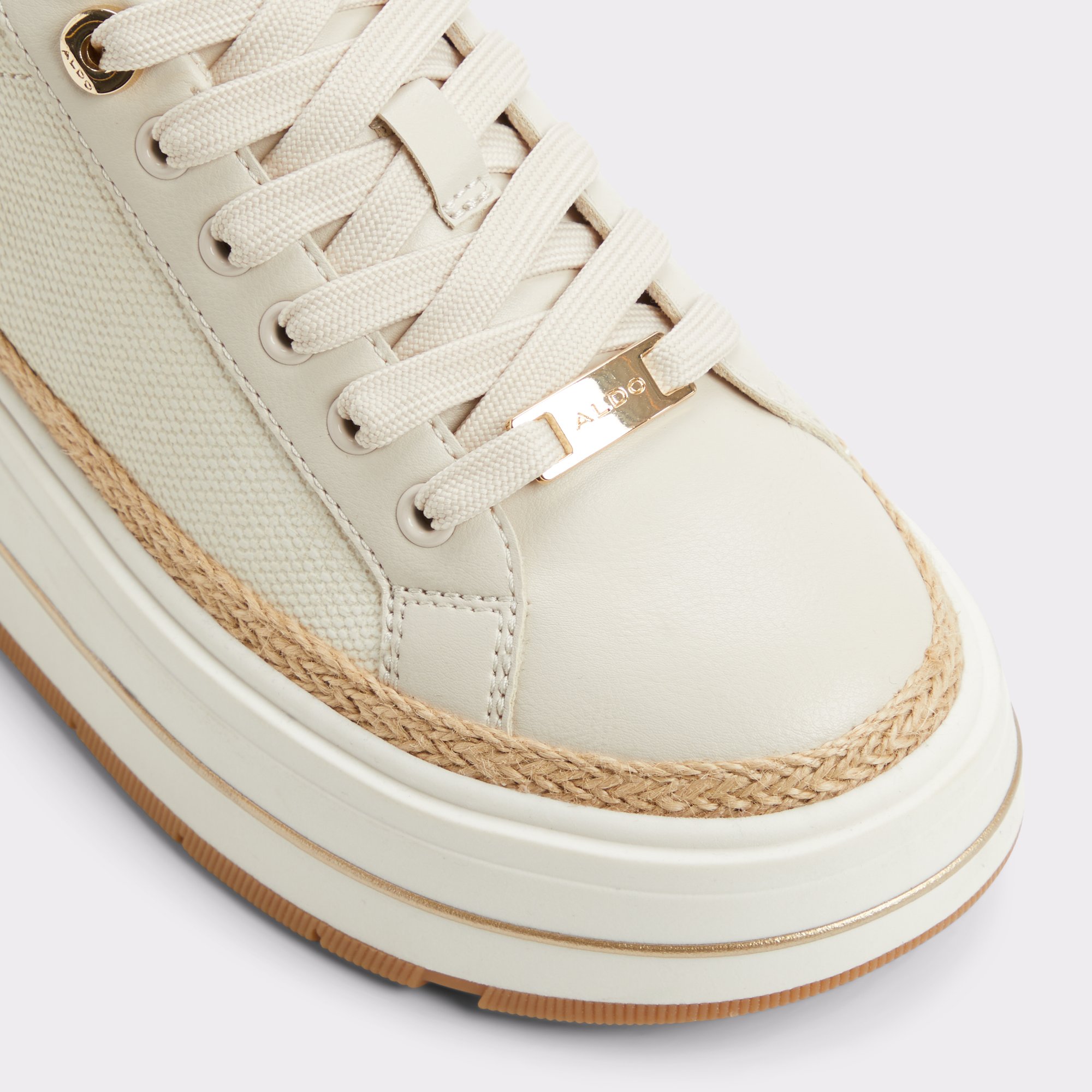 【ALDO】ナチュラル☆Garelia☆ウェッジ・厚底スニーカー Garelia Cream Women's Platform and wedge sneakers | ALDO US