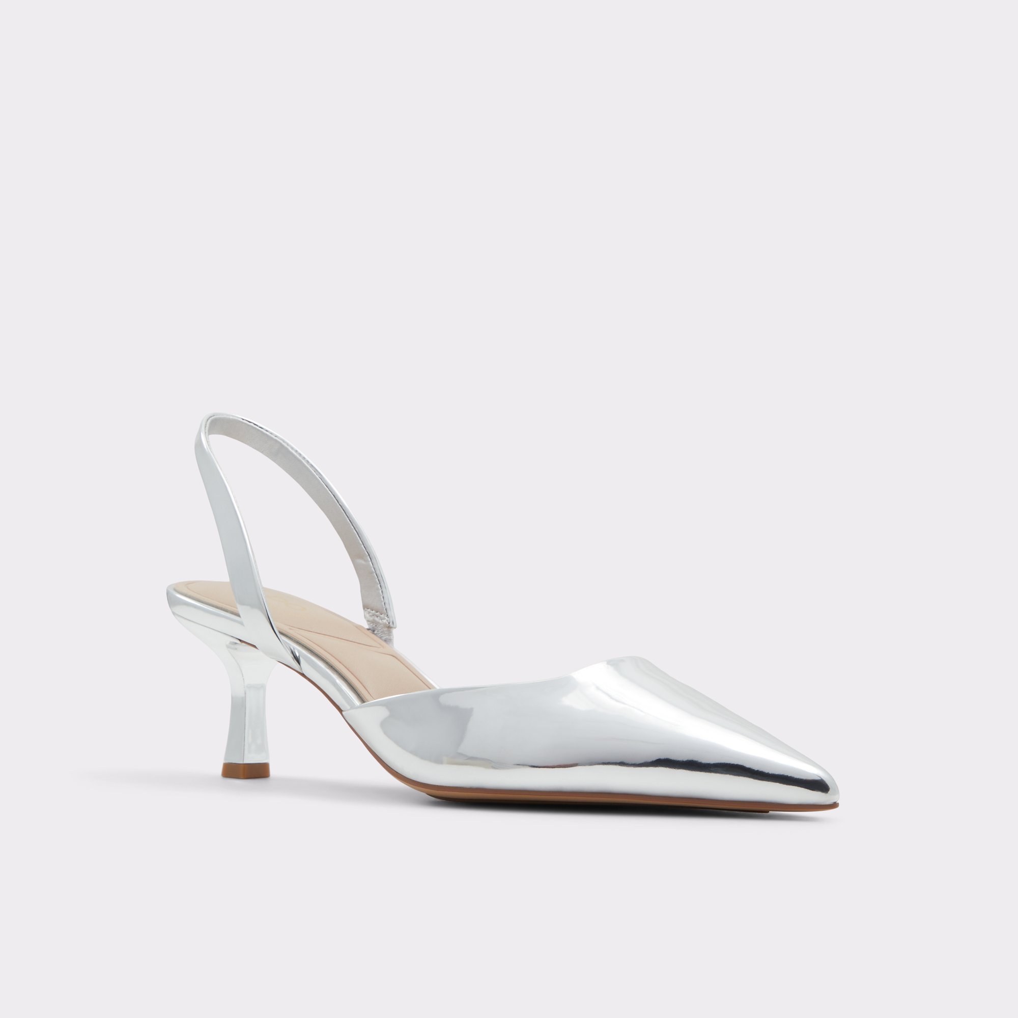 Gavedessi Silver Women's Kitten Heels | ALDO Canada