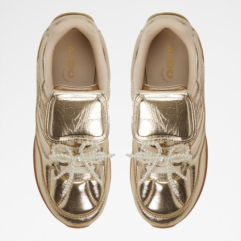 gialdan zapatos deportivo de mujer-dorado_7gold