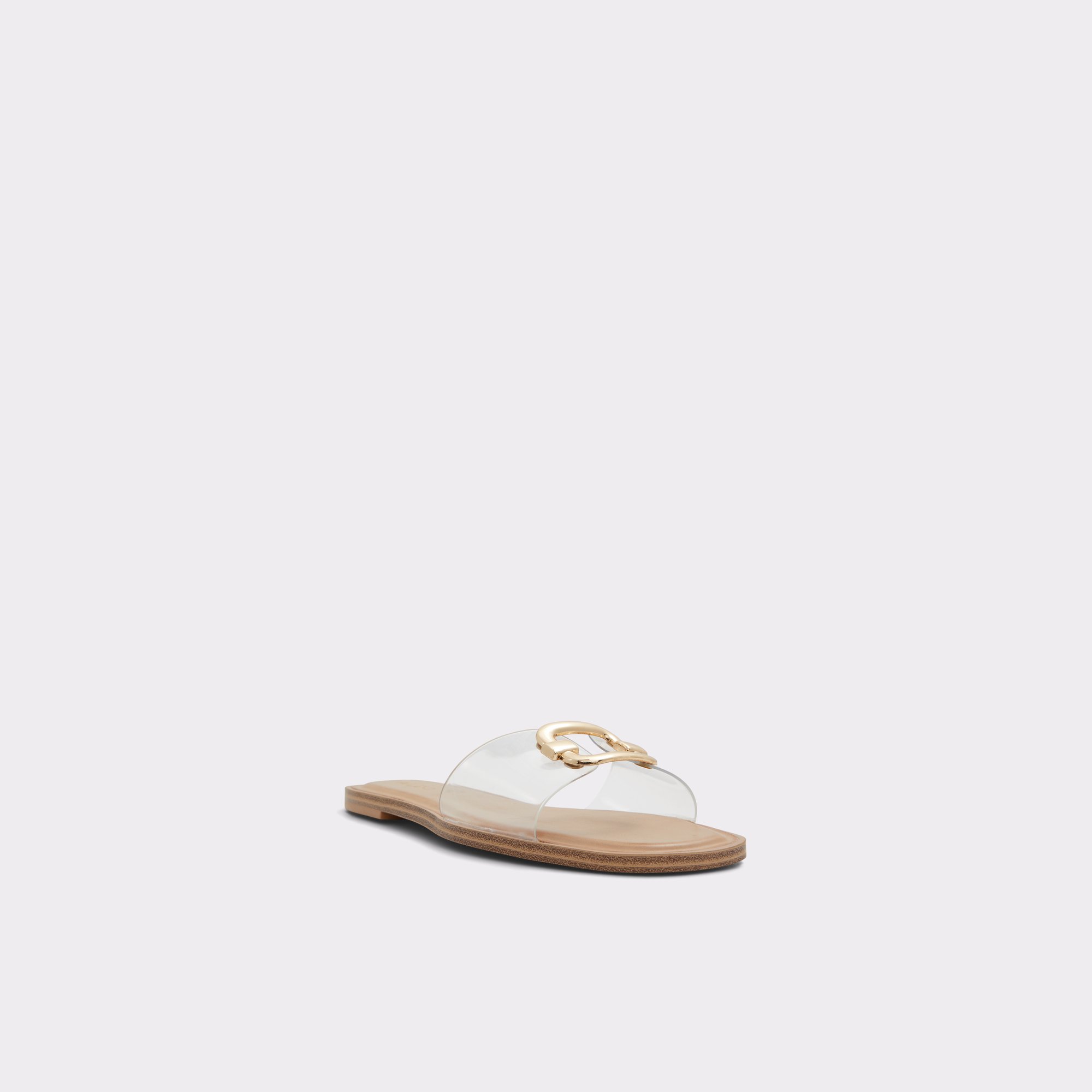 Glaeswen Clear Women's Flat Sandals | ALDO Canada