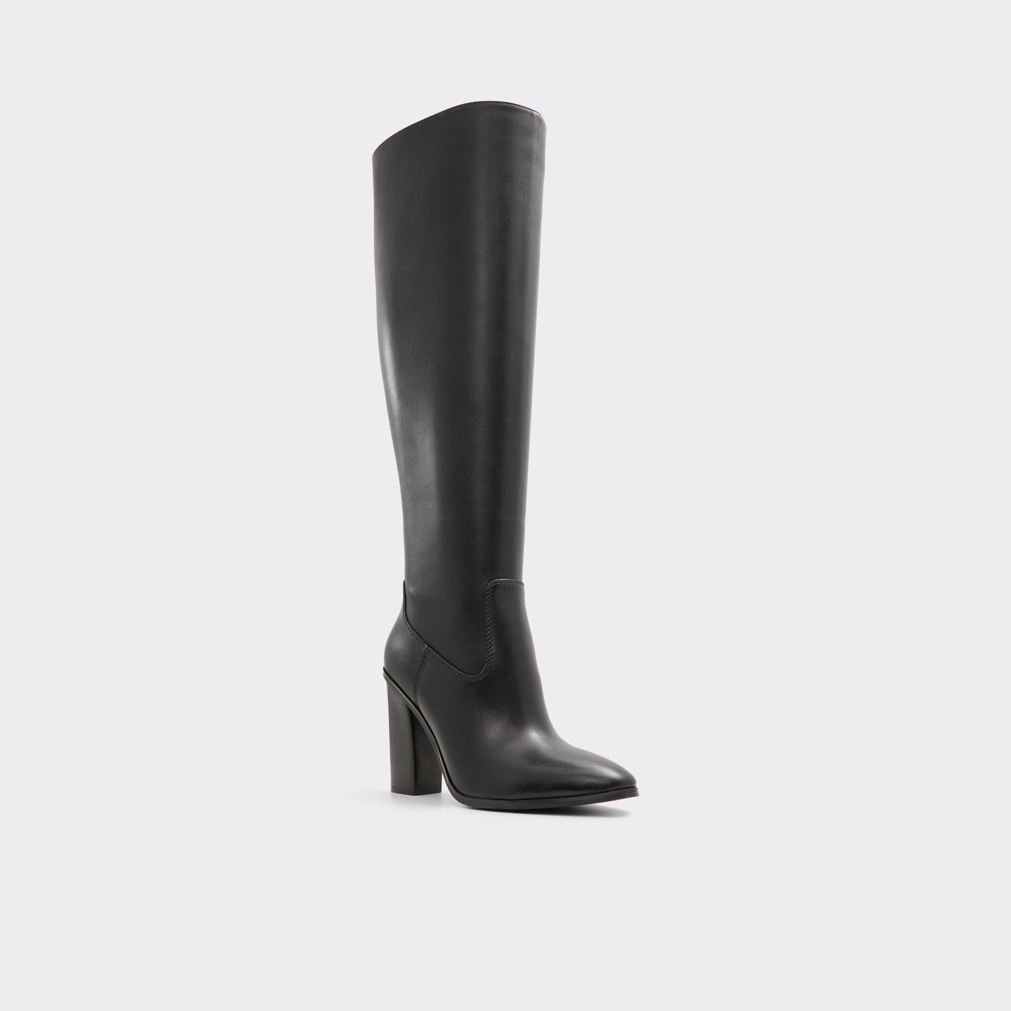 Aldo tall black boots best sale