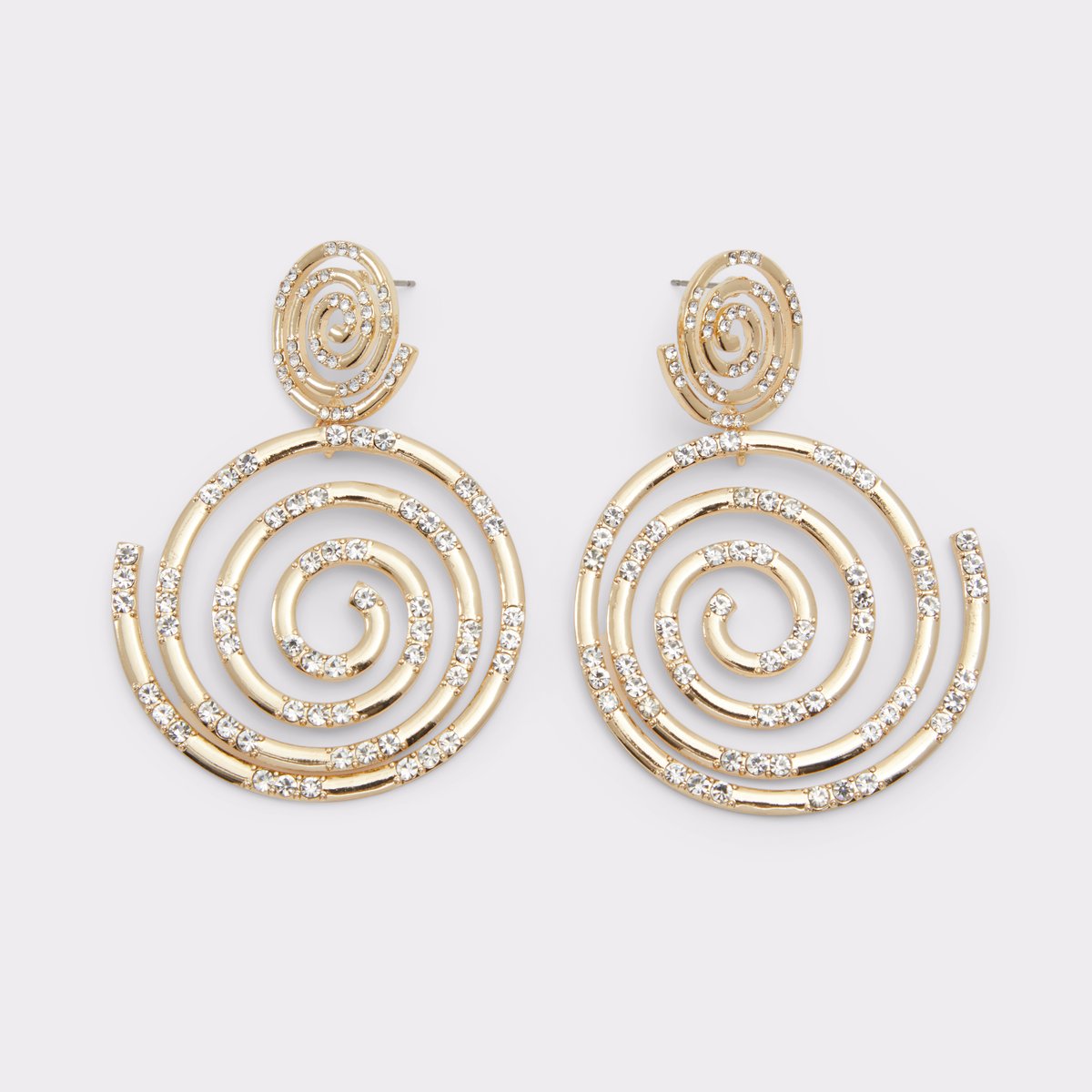 Glamswirls Gold/Clear Multi Women's Earrings | ALDO US