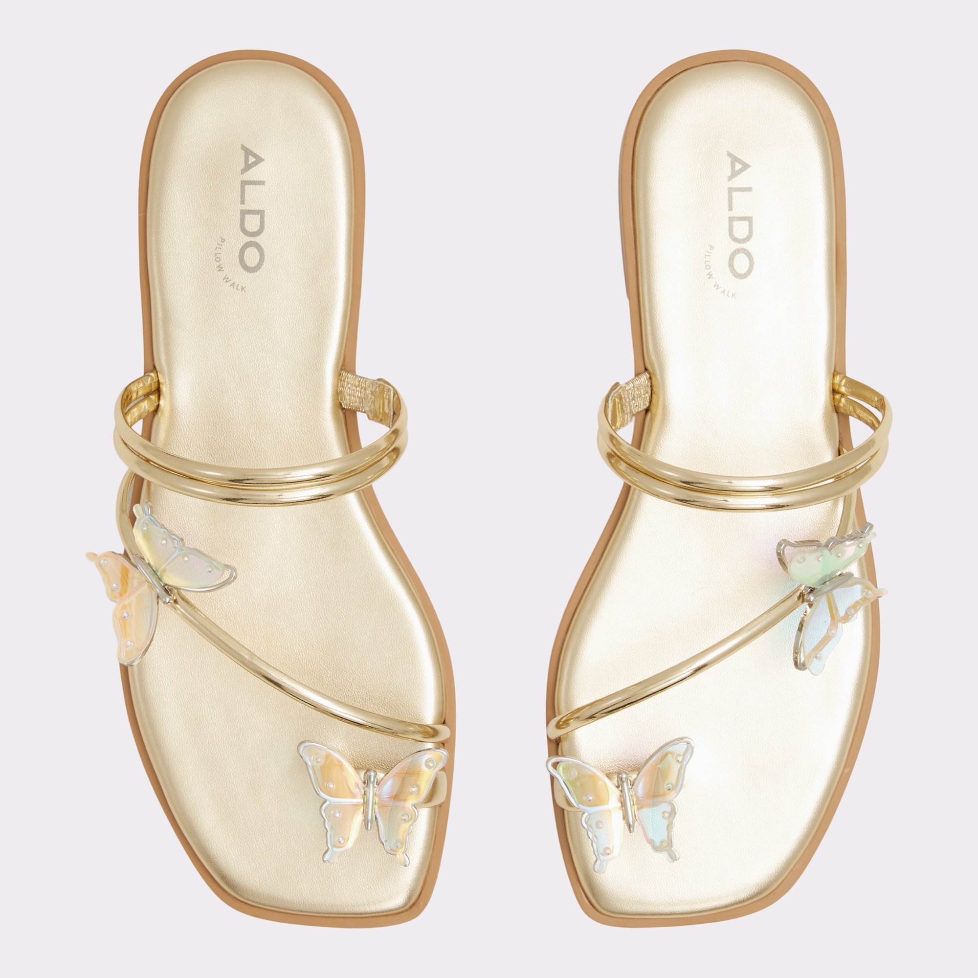 Glasswing Gold Women's Flats | ALDO Canada