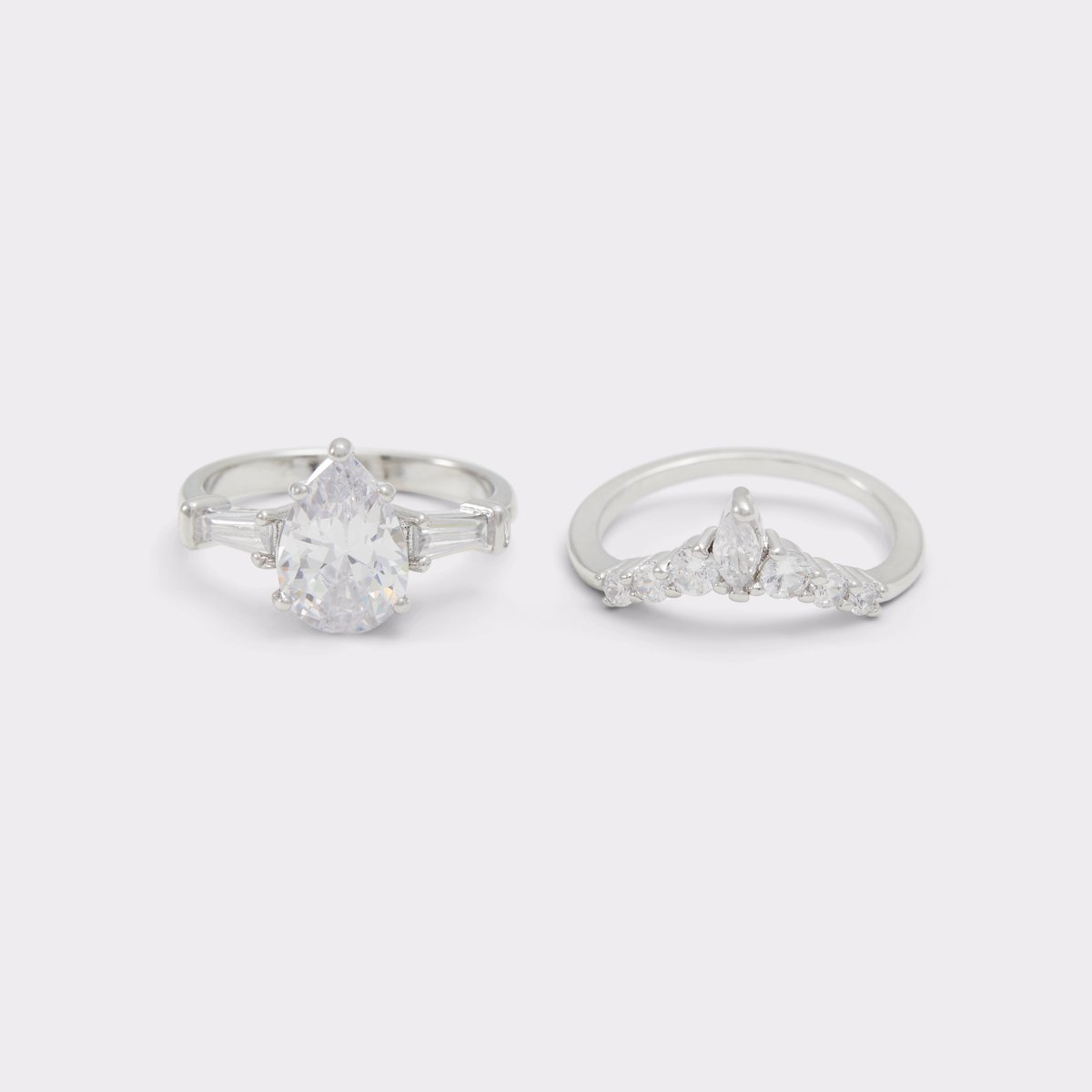 Glenarien Silver/Clear Multi Women's Rings | ALDO US