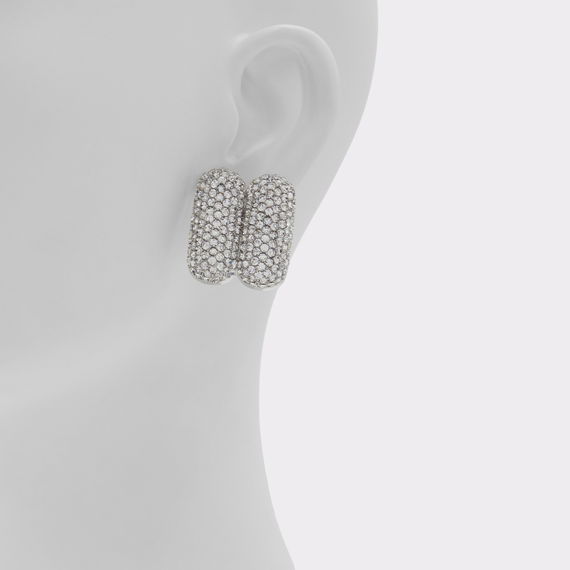 Glitzer Argent/Transparent Multi Femmes Boucles d'oreilles | ALDO Canada