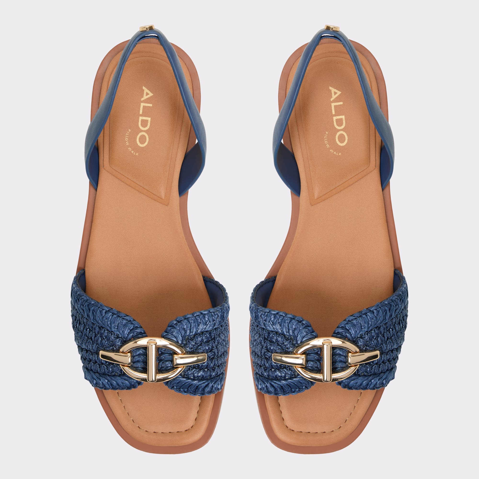Goassi Navy Women's Flat Sandals | ALDO US
