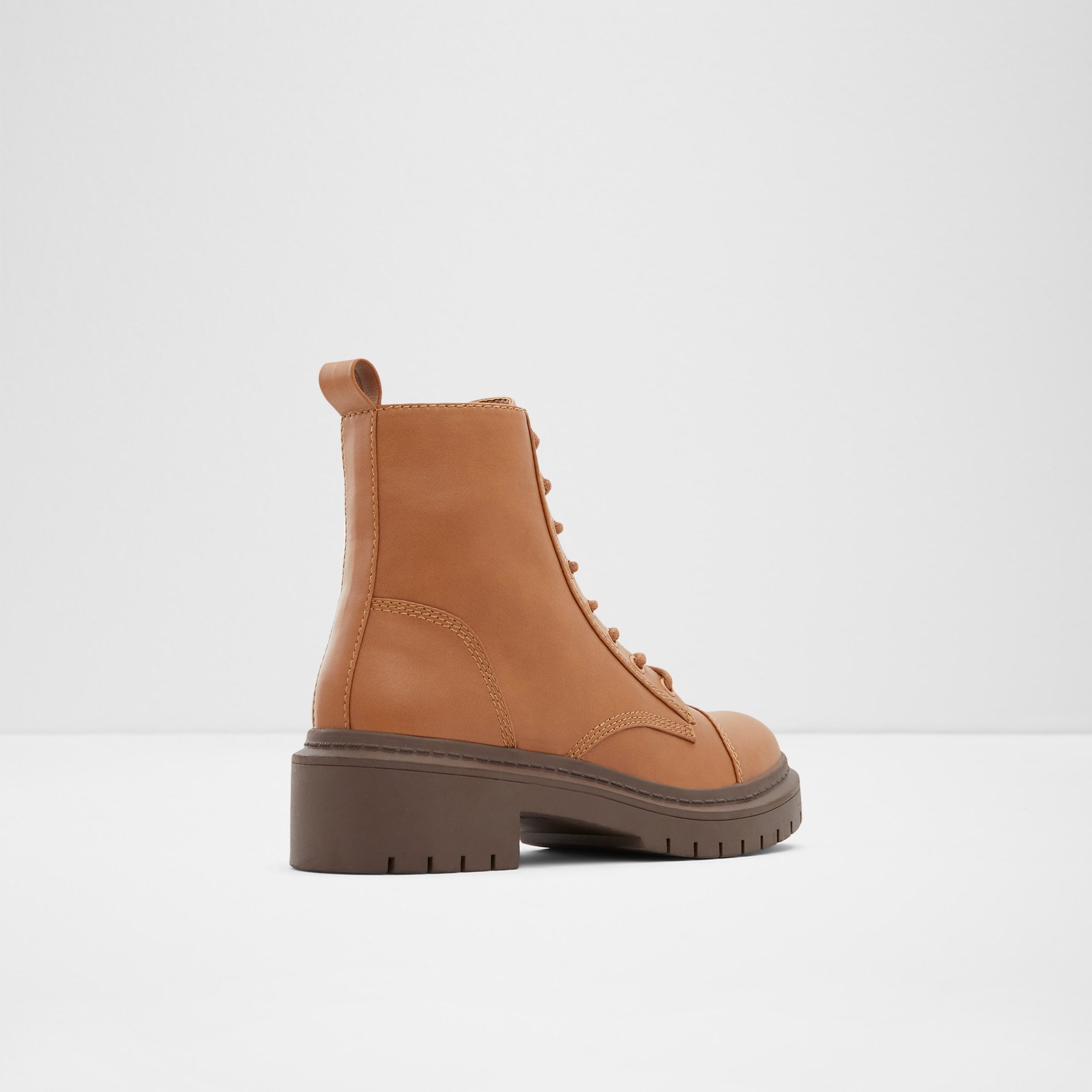 Goer Cognac Women's Combat boots | ALDO US