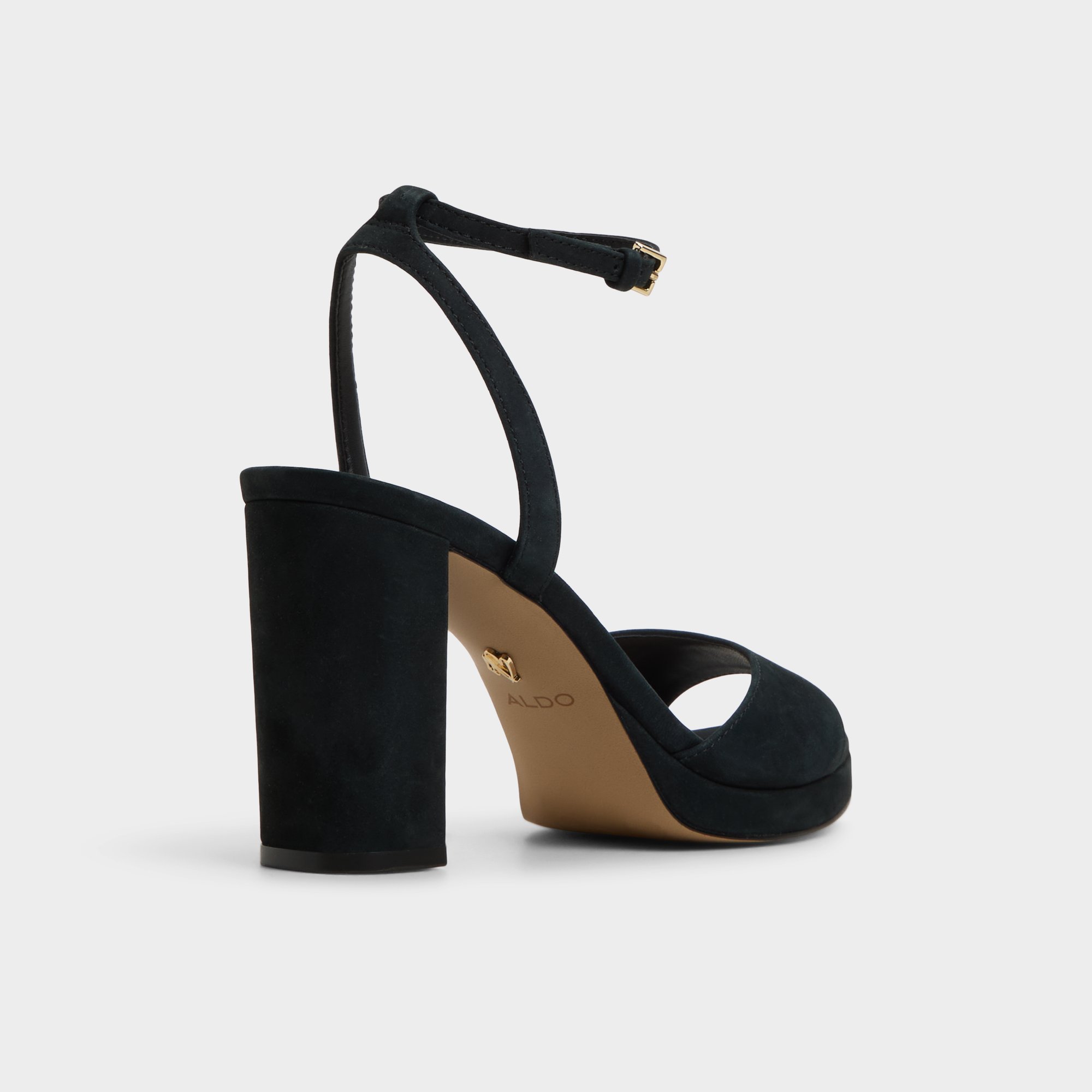 【ALDO】レザー☆Gracious☆ブロックヒール・ストラップサンダル Gracious Black Women's Block heels | ALDO Canada