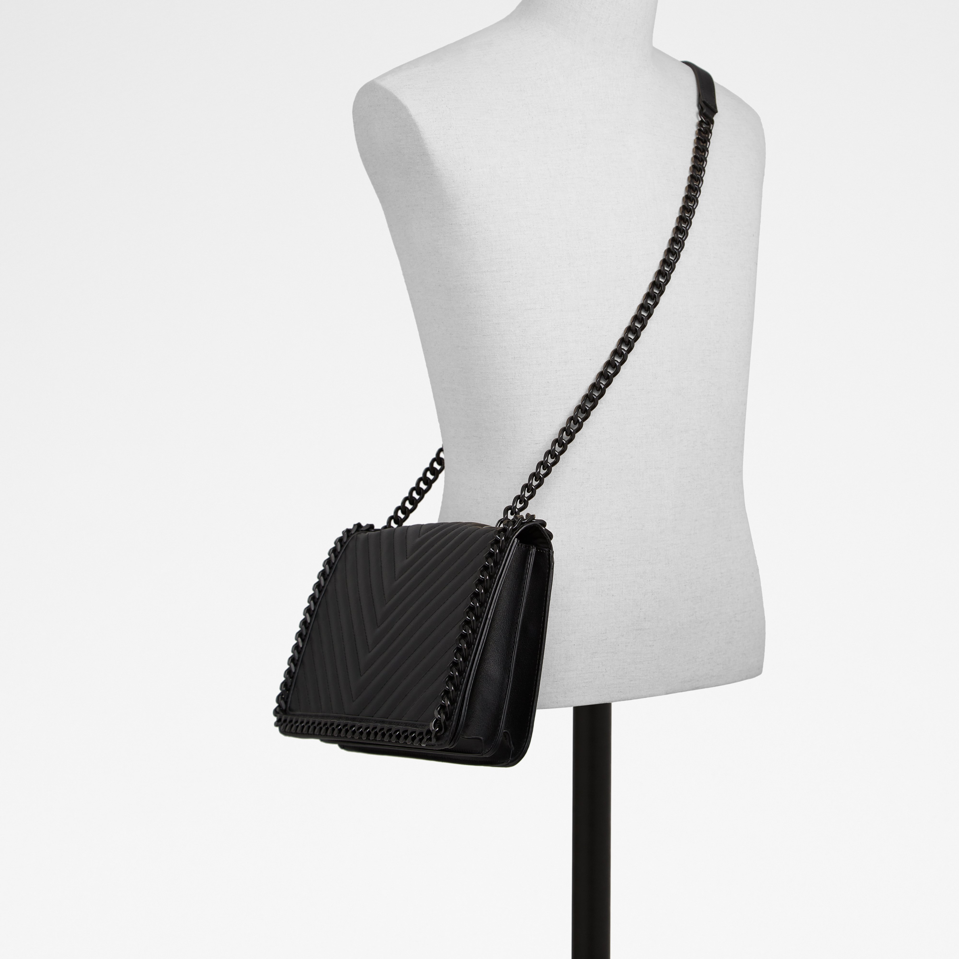 Greenwald Black Synthetic Smooth Women's Crossbody Bags | ALDO US