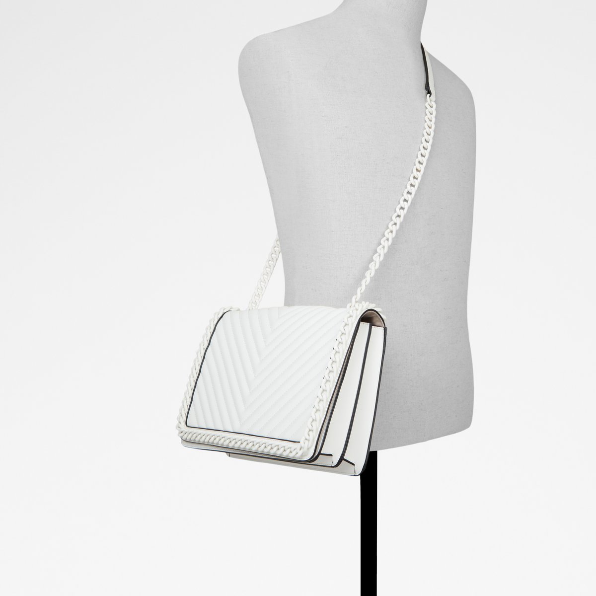 Handbag ALDO White in Synthetic - 31794571