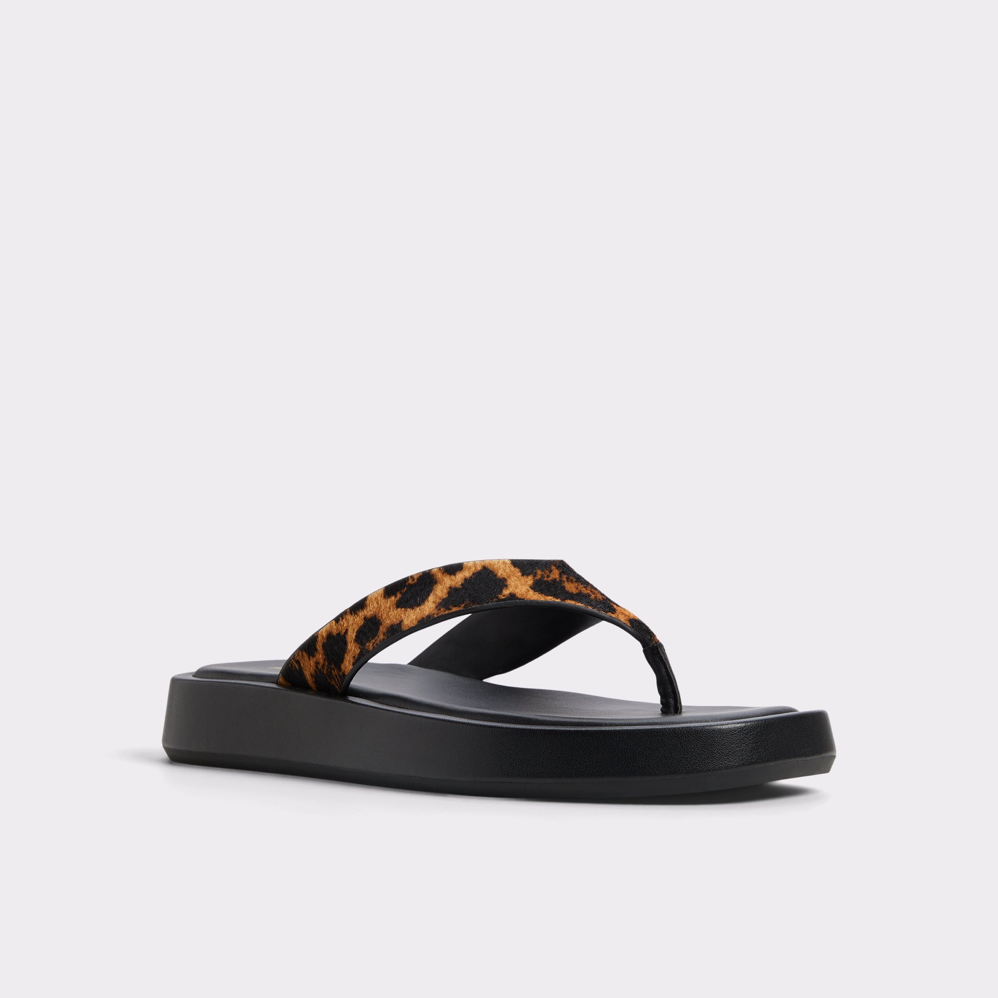 Grettle Marron Multi Femmes Sandales tongs | ALDO Canada
