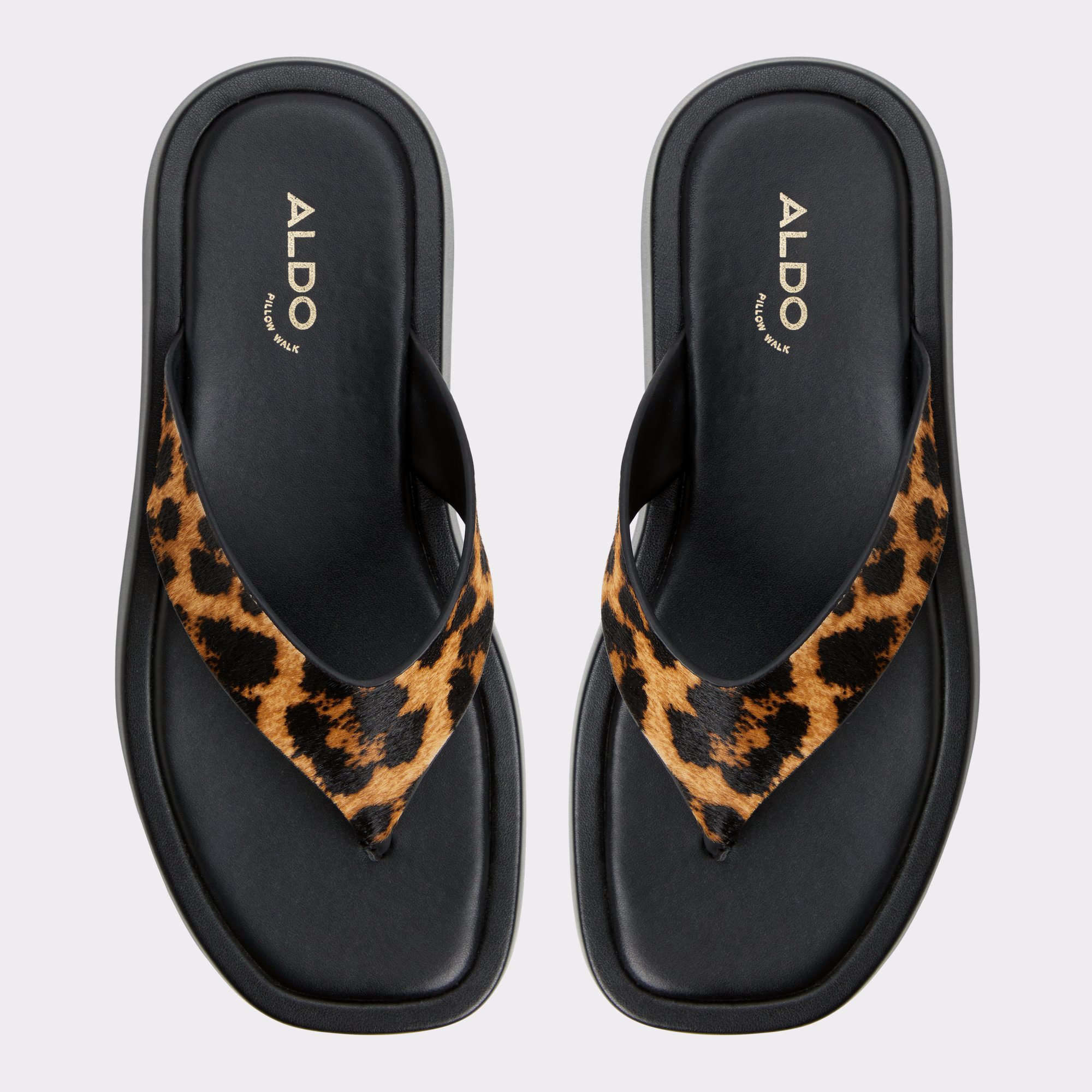Grettle Marron Multi Femmes Sandales tongs | ALDO Canada