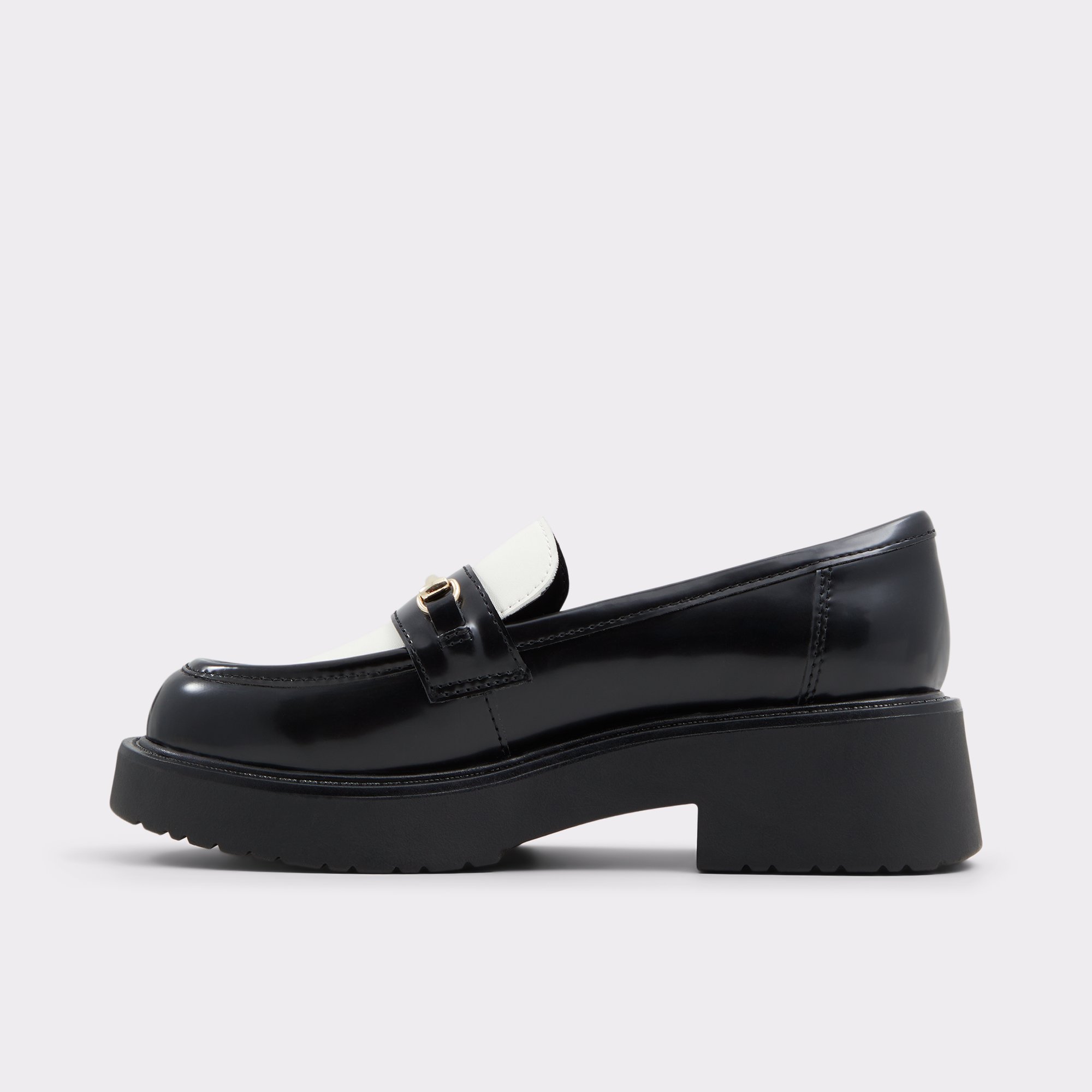 Grundgens White/Black Women's Loafers & Oxfords | ALDO Canada