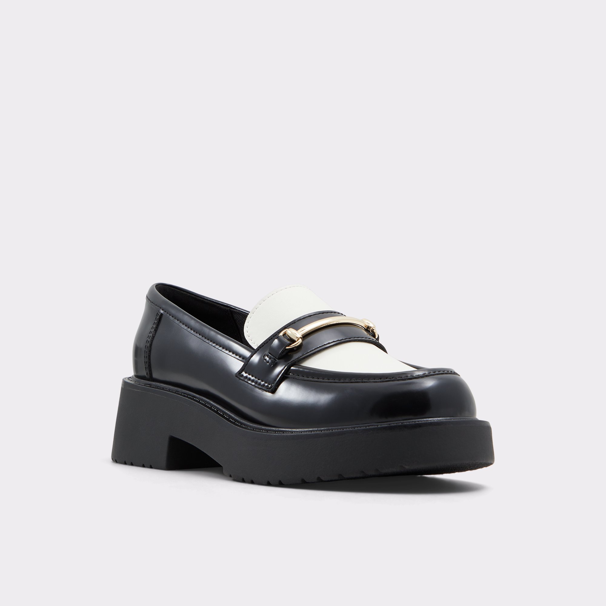 Grundgens White/Black Women's Loafers & Oxfords | ALDO Canada