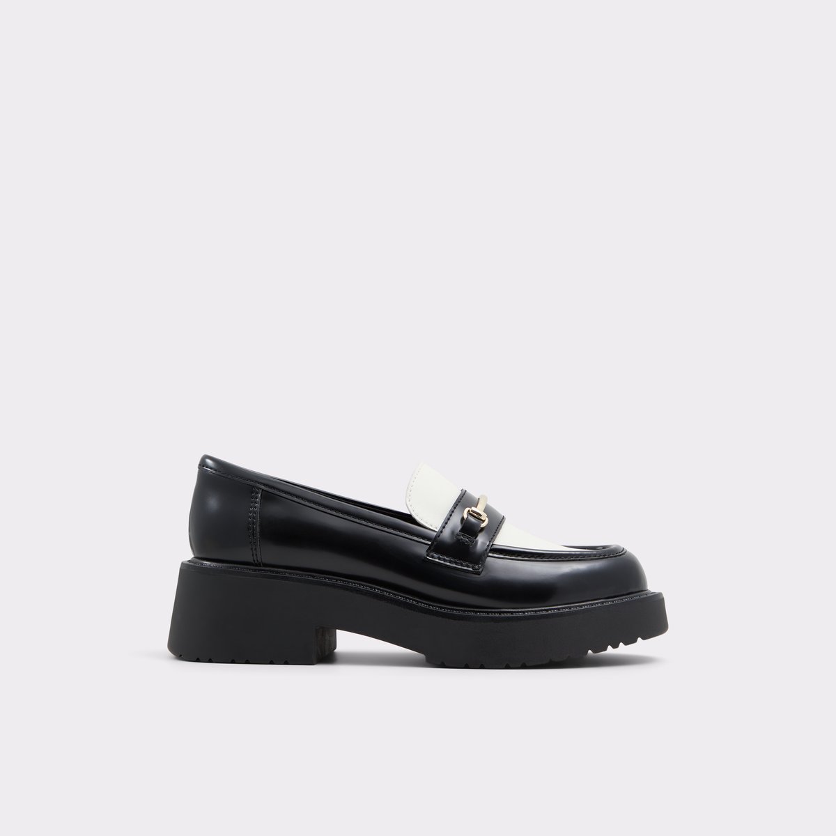 Grundgens White/Black Women's Loafers & Oxfords | ALDO Canada