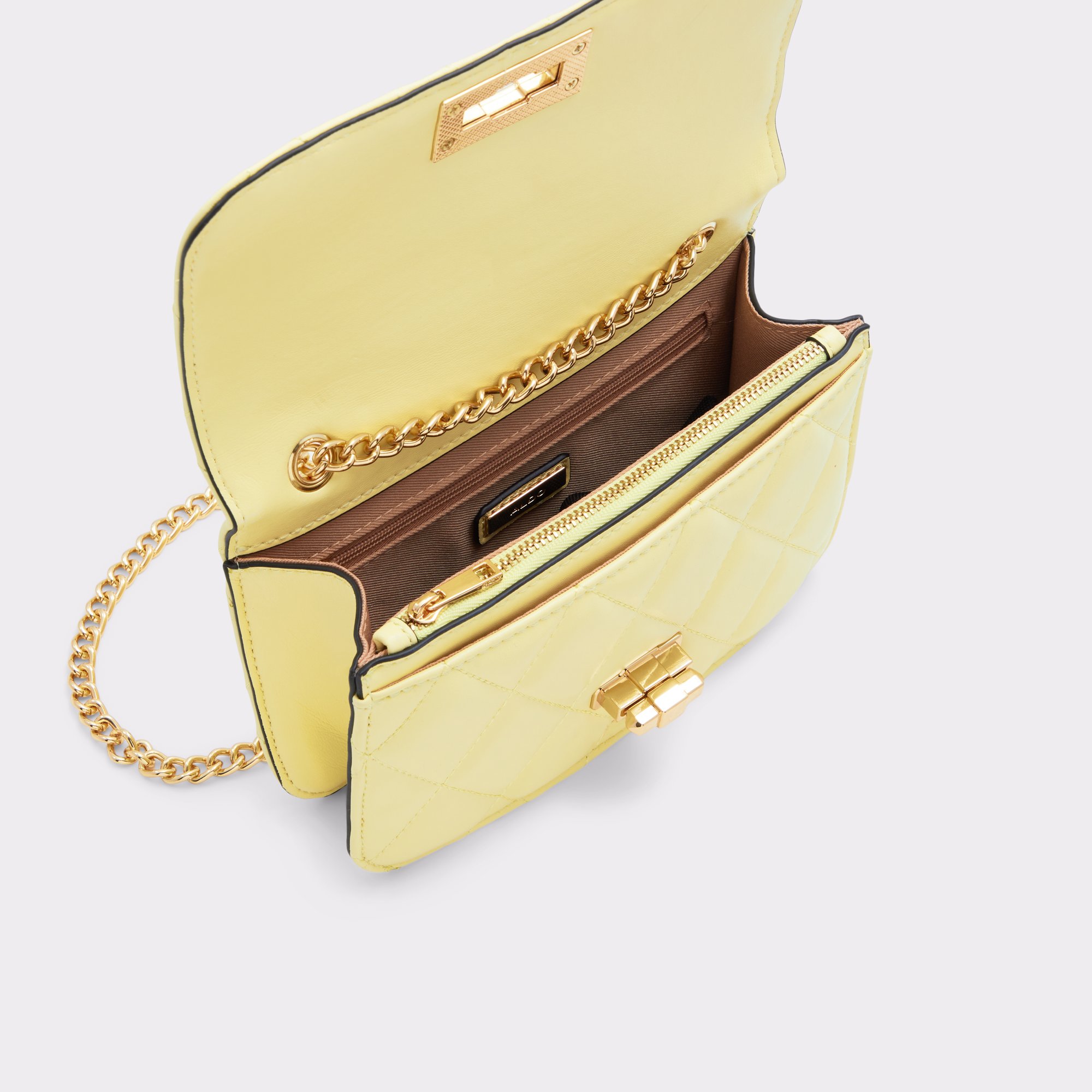 Yellow aldo online purse