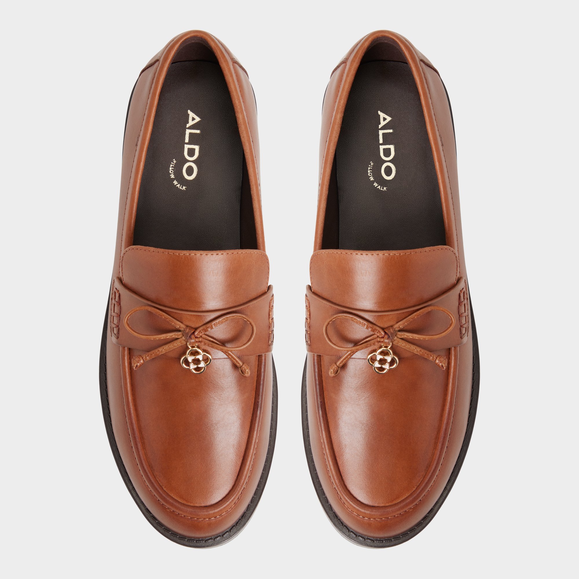 Gwajar Marron Foncé Femmes Mocassins et flâneurs | ALDO Canada