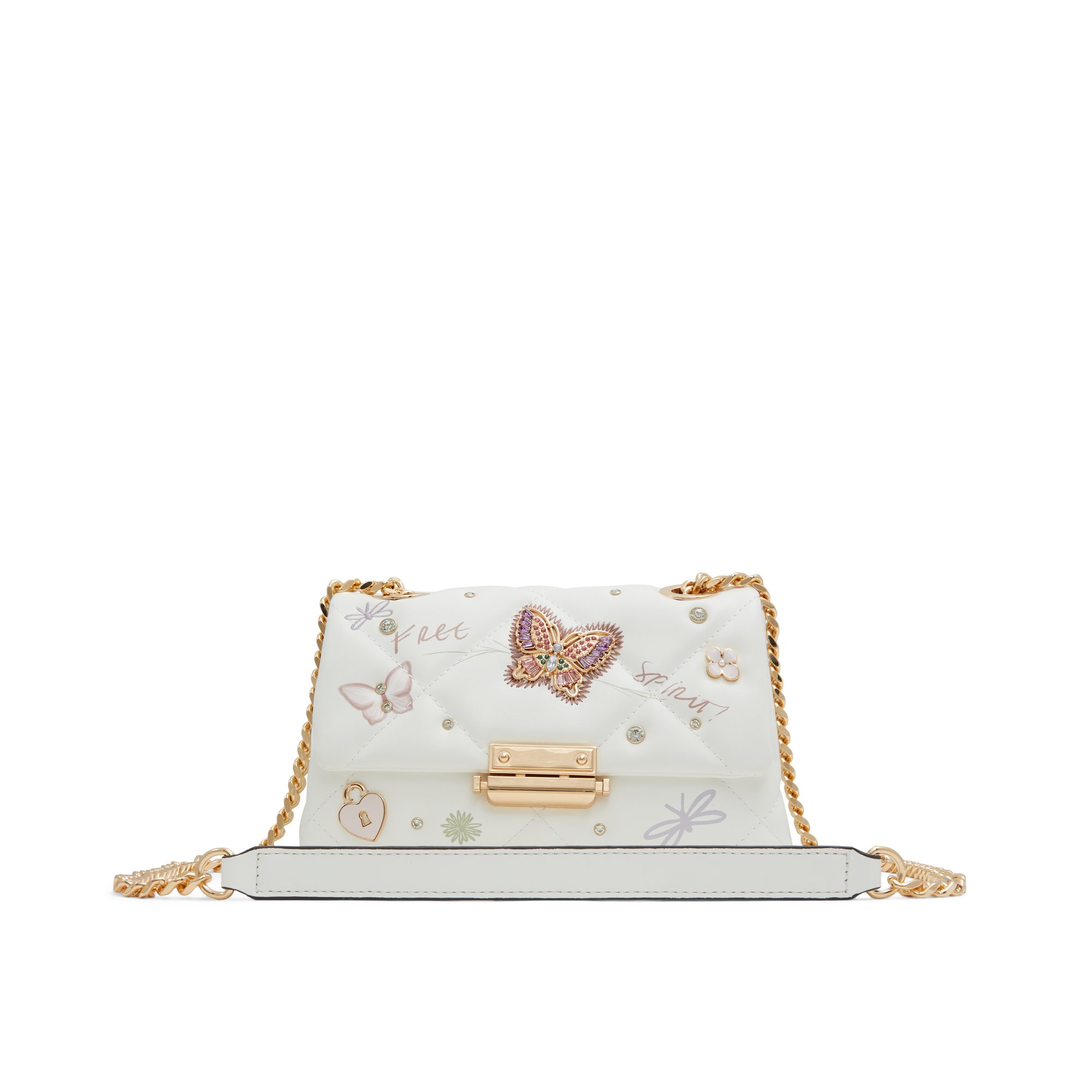 ALDO Gwiricarryyx - Women's Handbags Crossbody - White