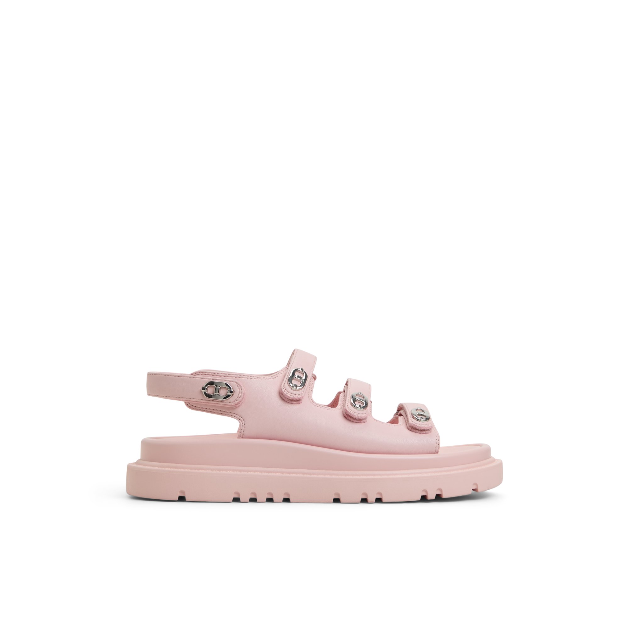 ALDO Halendar - Women's Footbed Sandal Sandals - Pink, Size 6.5