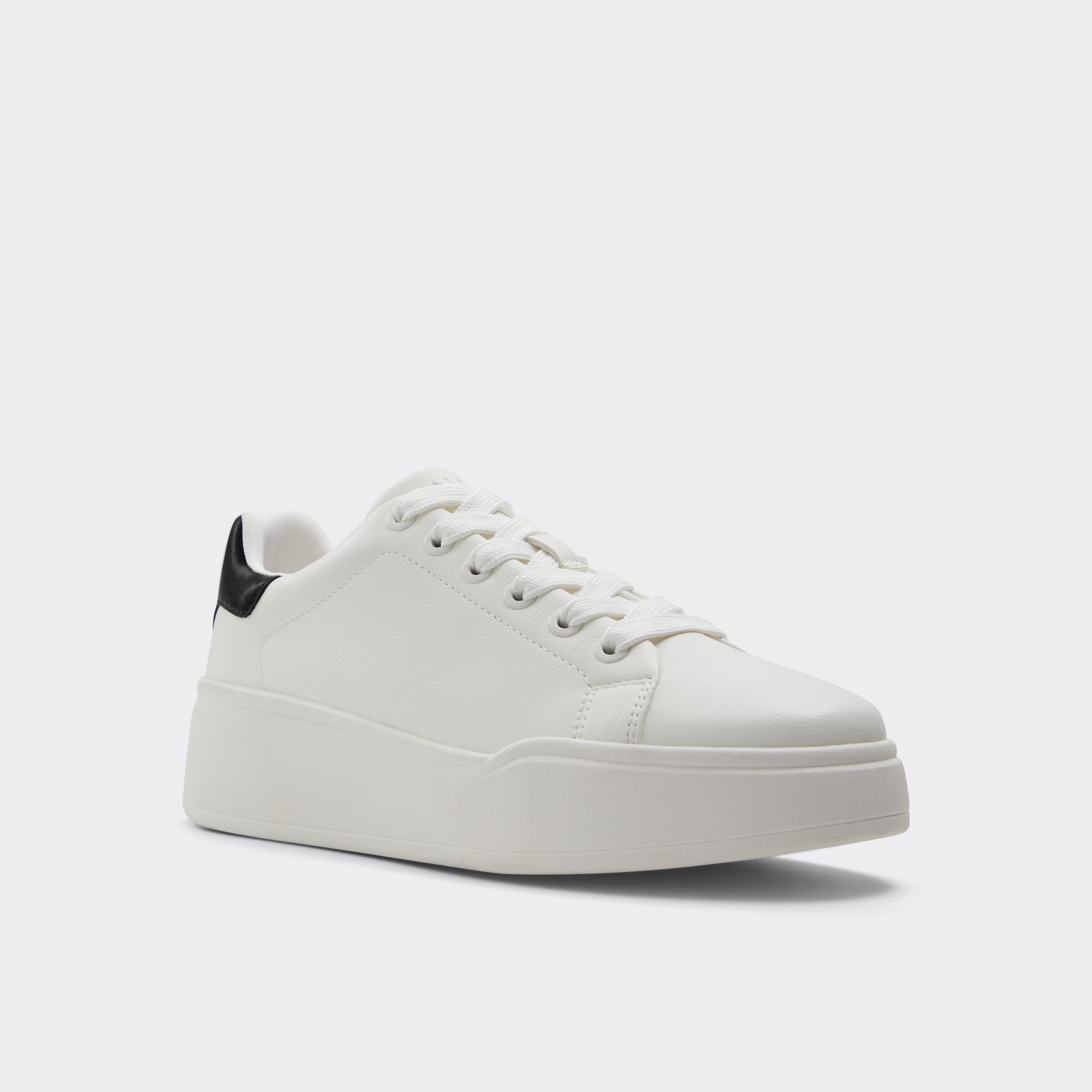 Halerenna White Combo Synthetic Smooth Women's Low top sneakers | ALDO Canada