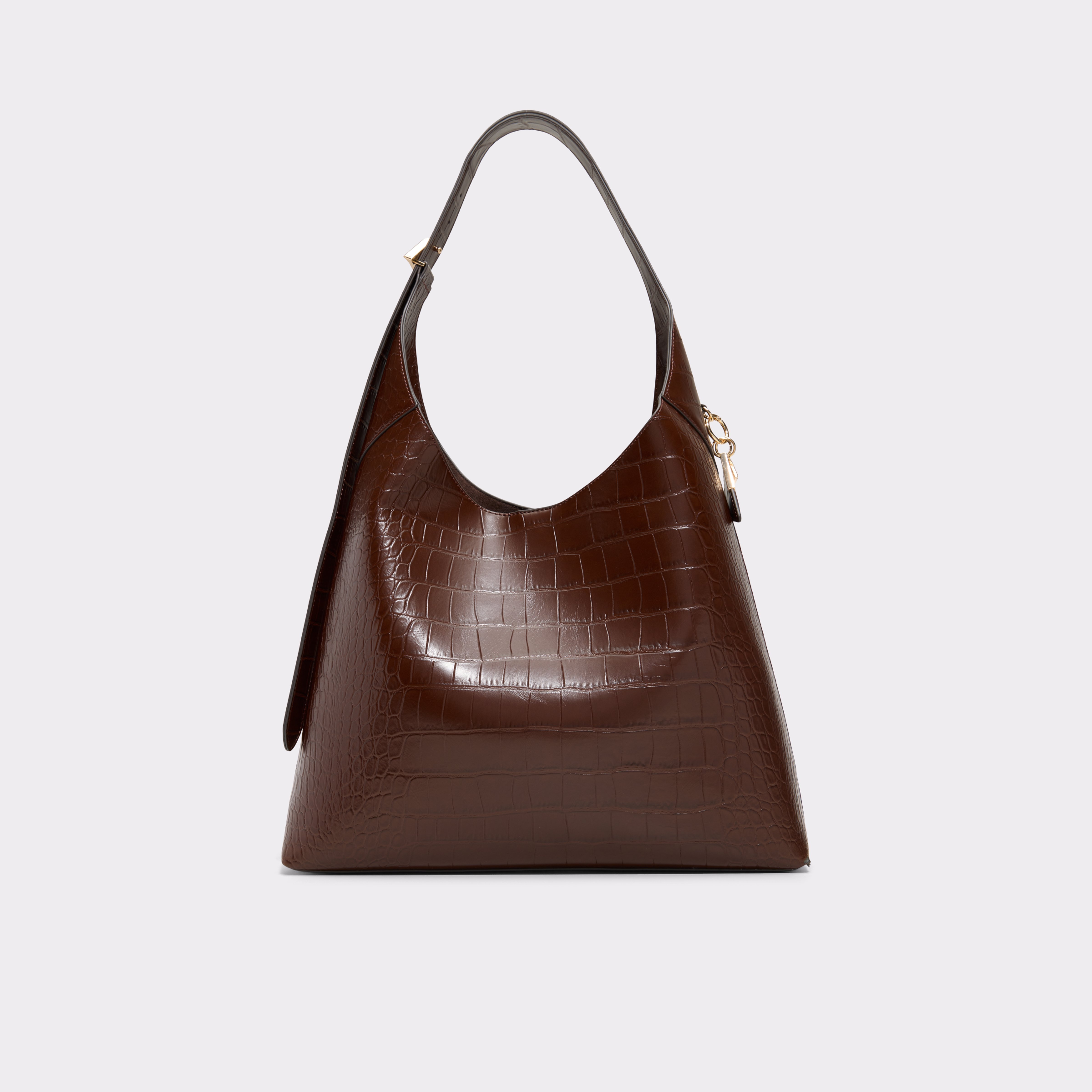 Adria Pleated Wave Bucket - Noir Black Leather Bucket Bag