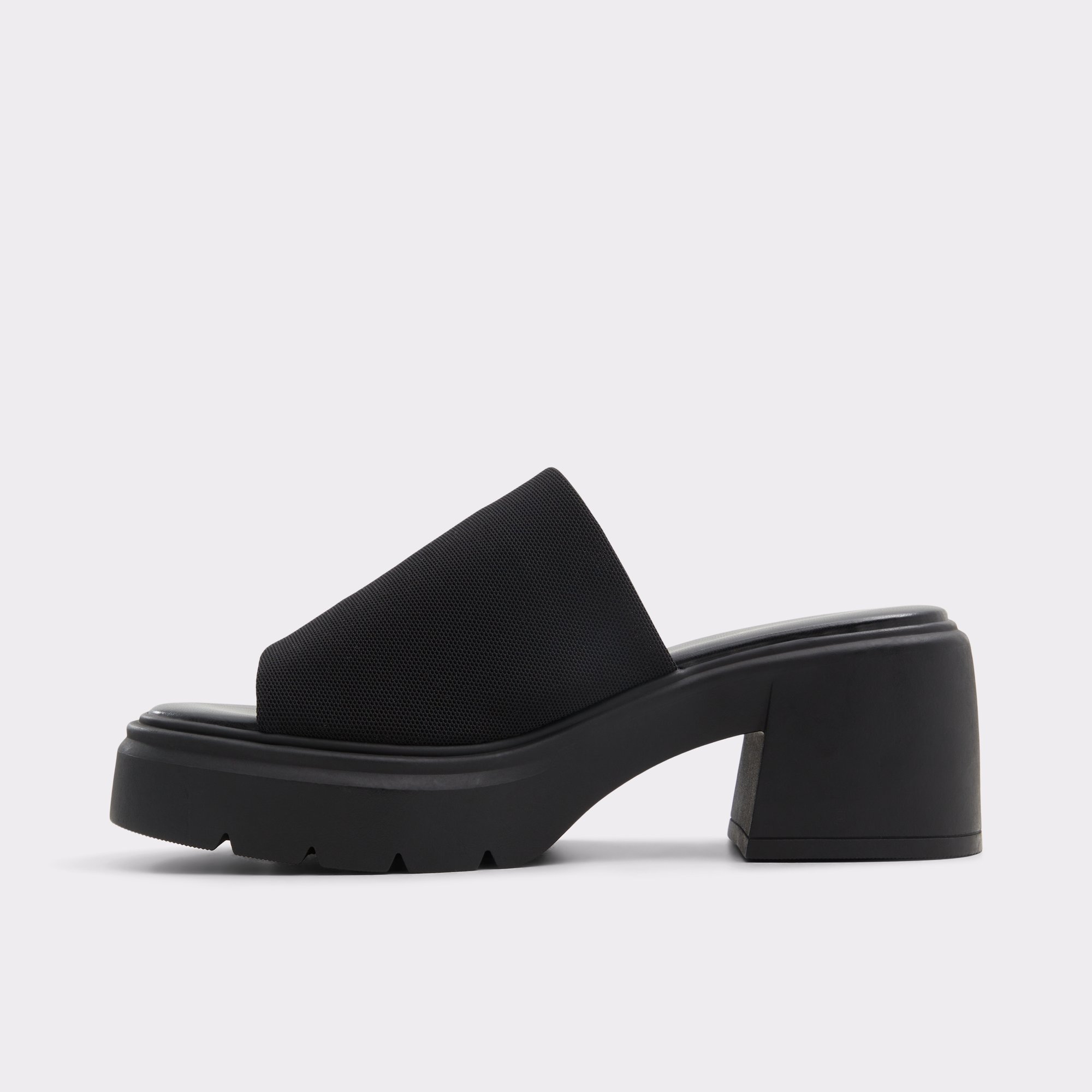 Harrietta Noir Femmes Sandales plateformes et compensées | ALDO Canada