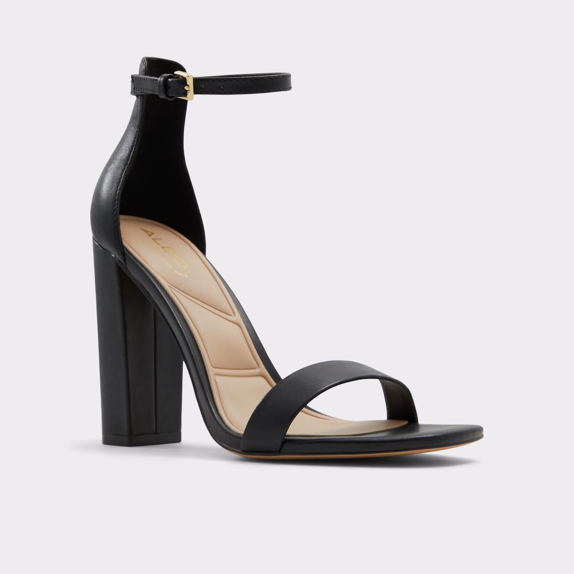 Hazelia Black Women's Strappy sandals | ALDO Canada