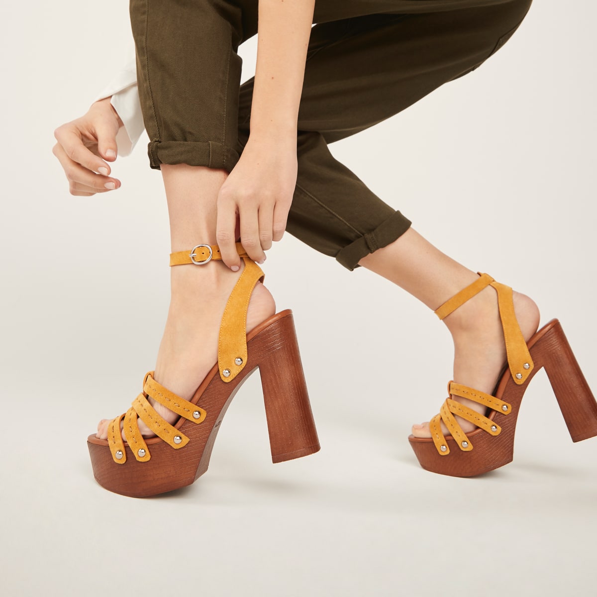 aldo shoes block heel