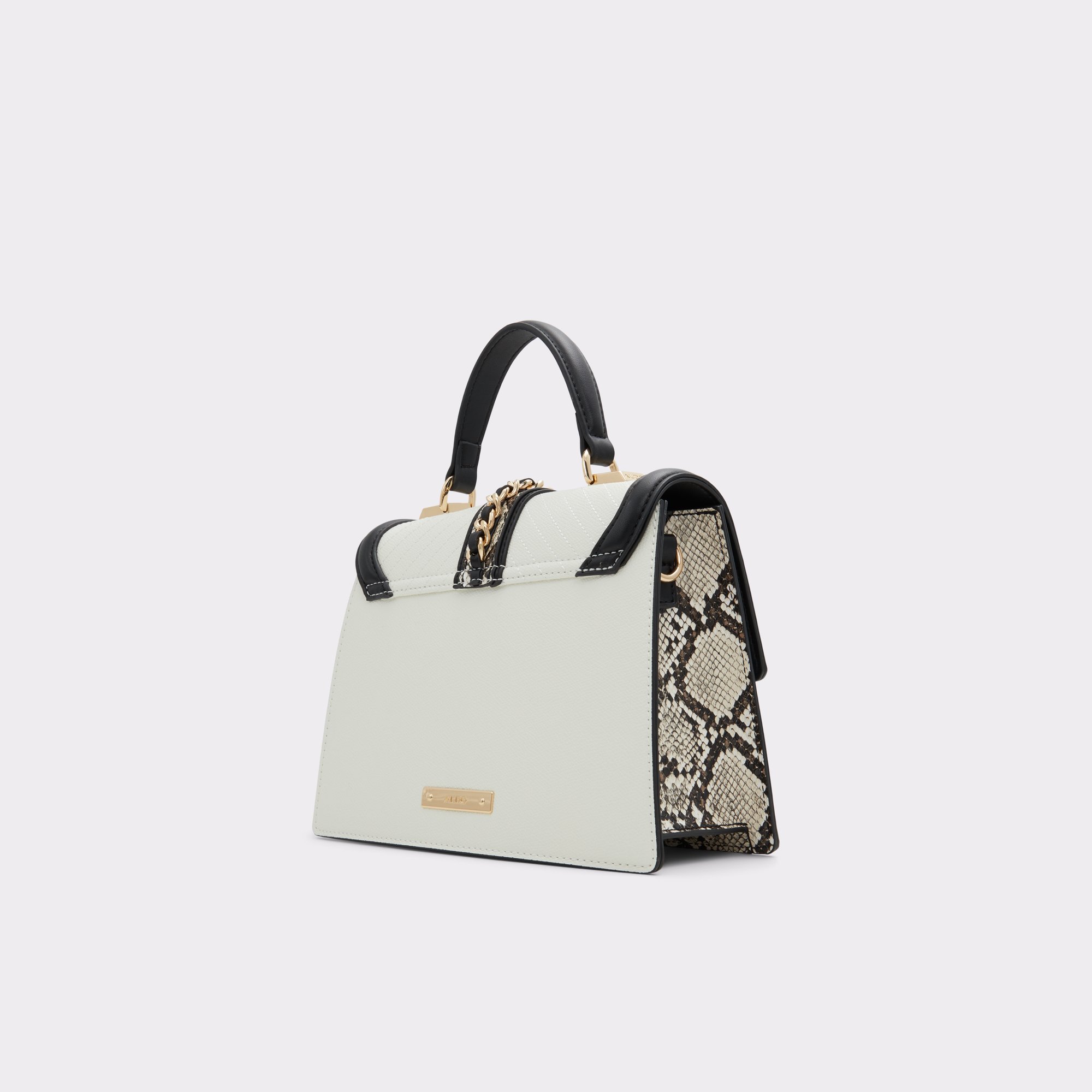 Hennahhx White/Black Women's Top Handle Bags | ALDO Canada