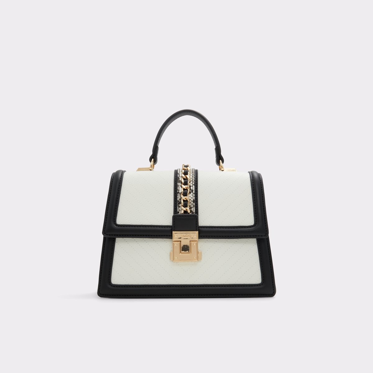 Hennahhx White/Black Women's Top Handle Bags | ALDO Canada